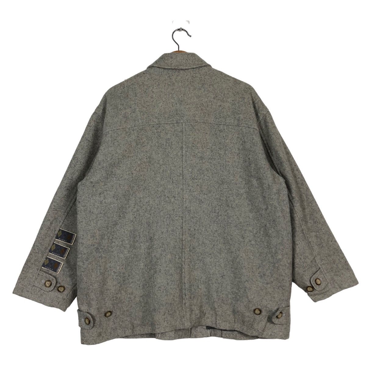 Japanese Brand 🔥Vintage Husky Chore Wool Jacket Worker Wear Size US M / EU 48-50 / 2 - 8 Thumbnail