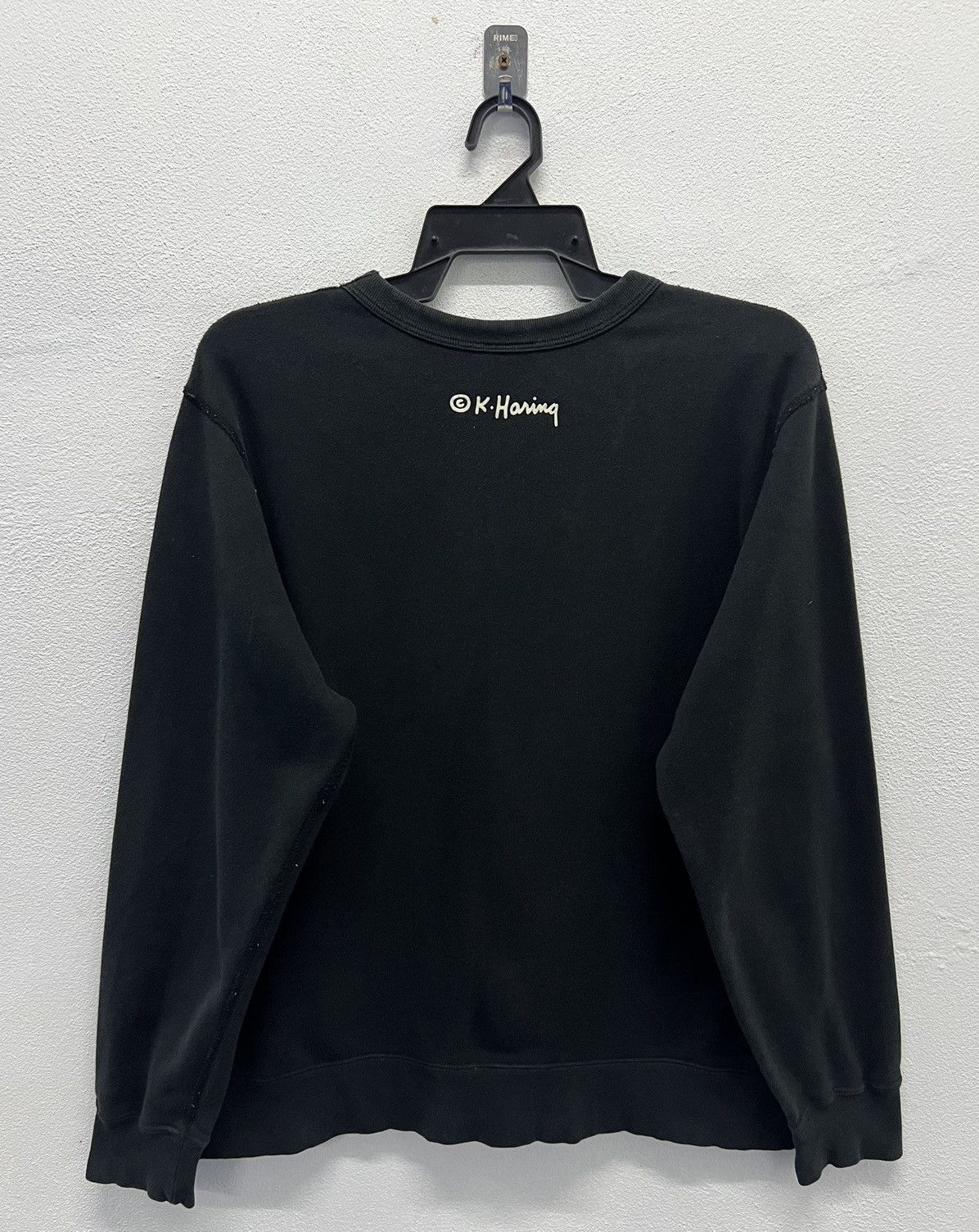 Keith Haring × Vintage VINTAGE KEITH HARING NEW YORK 85 SWEATSHIRT Size US M / EU 48-50 / 2 - 2 Thumbnail