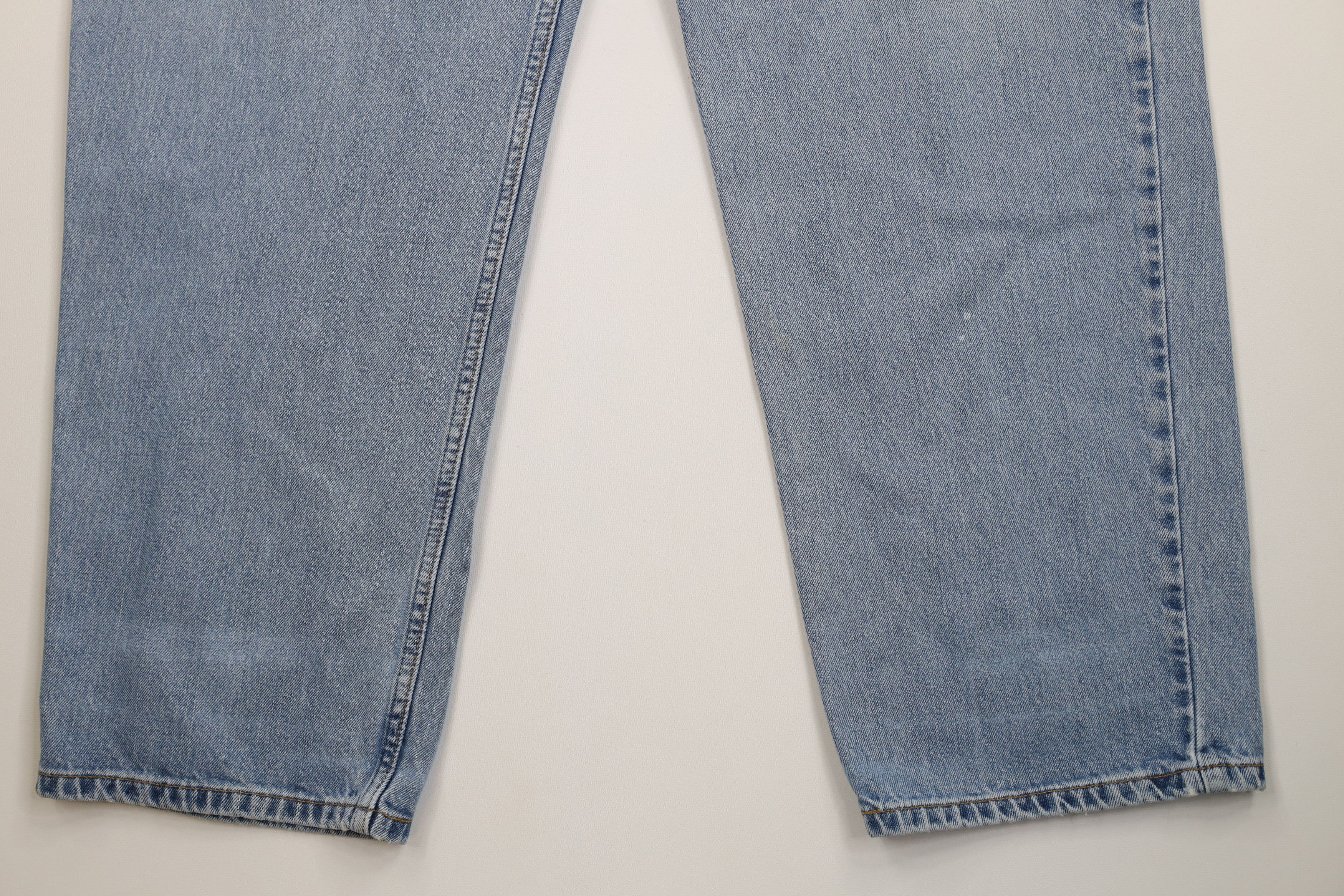 Levi's Vintage Y2K 2003 Levis 550 Relaxed Fit Denim Jeans Blue Size US 42 / EU 58 - 4 Thumbnail
