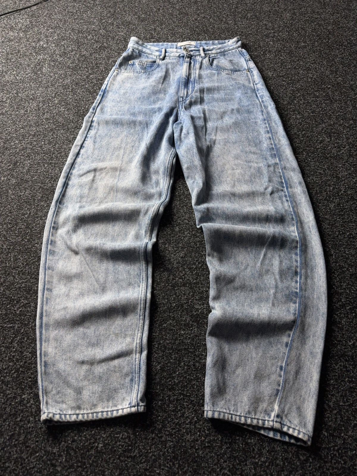 Designer × Isabel Marant Etoile Isabel Marant Étoile High Waist Light Wash Tapered Jeans Size 27" / US 4 / IT 40 - 1 Thumbnail