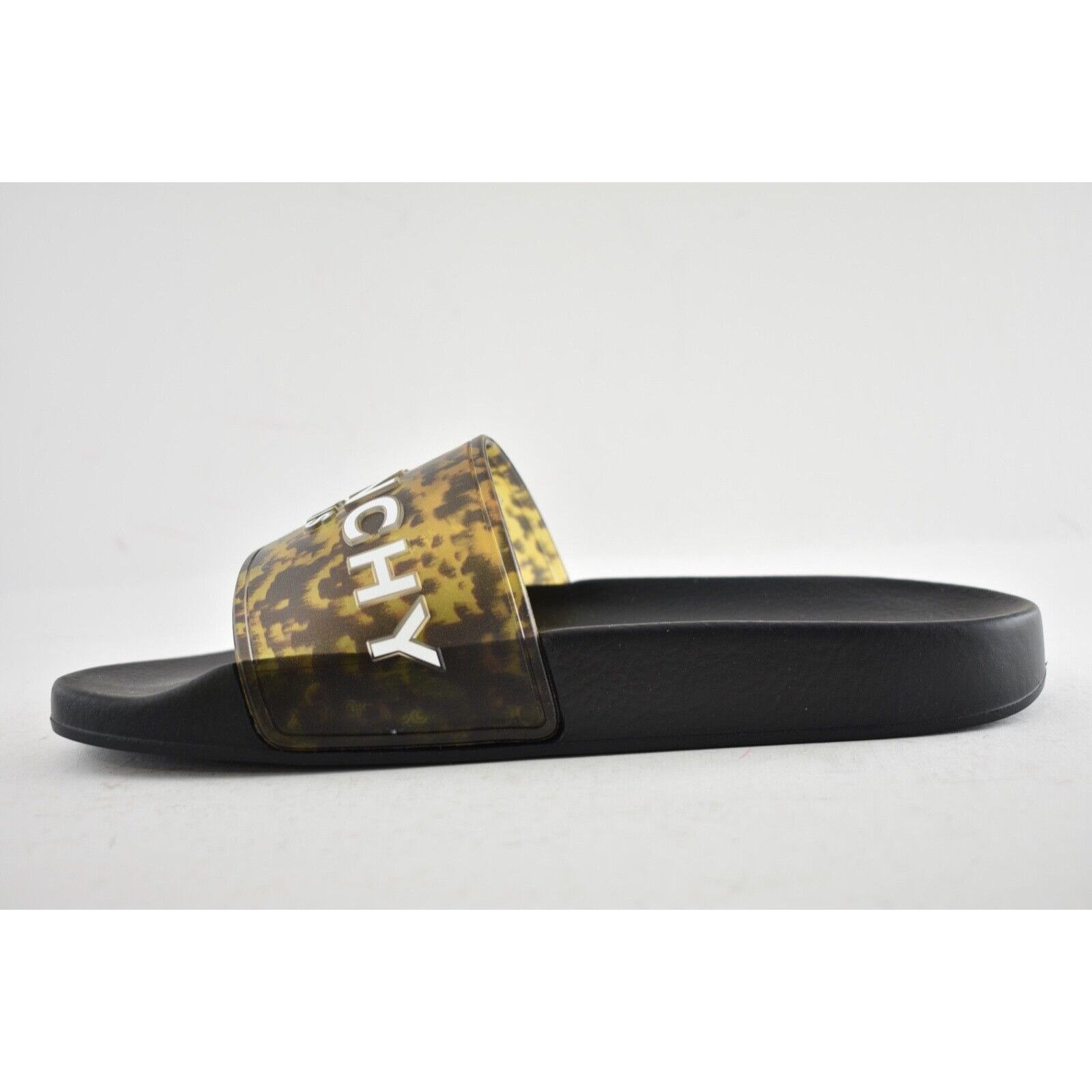 Givenchy Givenchy Marble Effect Black Yellow Logo Slide On Pool Size US 5 / IT 35 - 8 Thumbnail