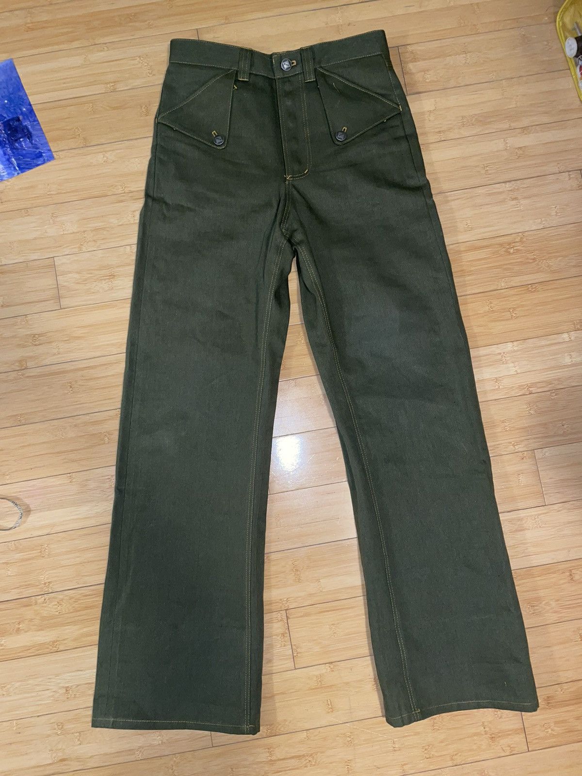 image of Kentucky Boy Tyler Og Signature Cut Denim in Green, Men's (Size 30)