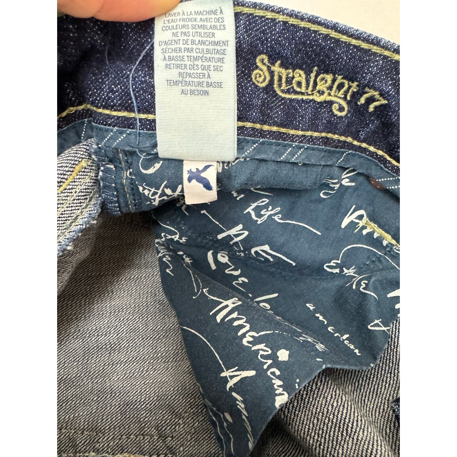 American Eagle Outfitters Vintage 90s Y2K low-rise American Eagle Jeans Straight 2 Size 26" / US 2 / IT 38 - 8 Thumbnail