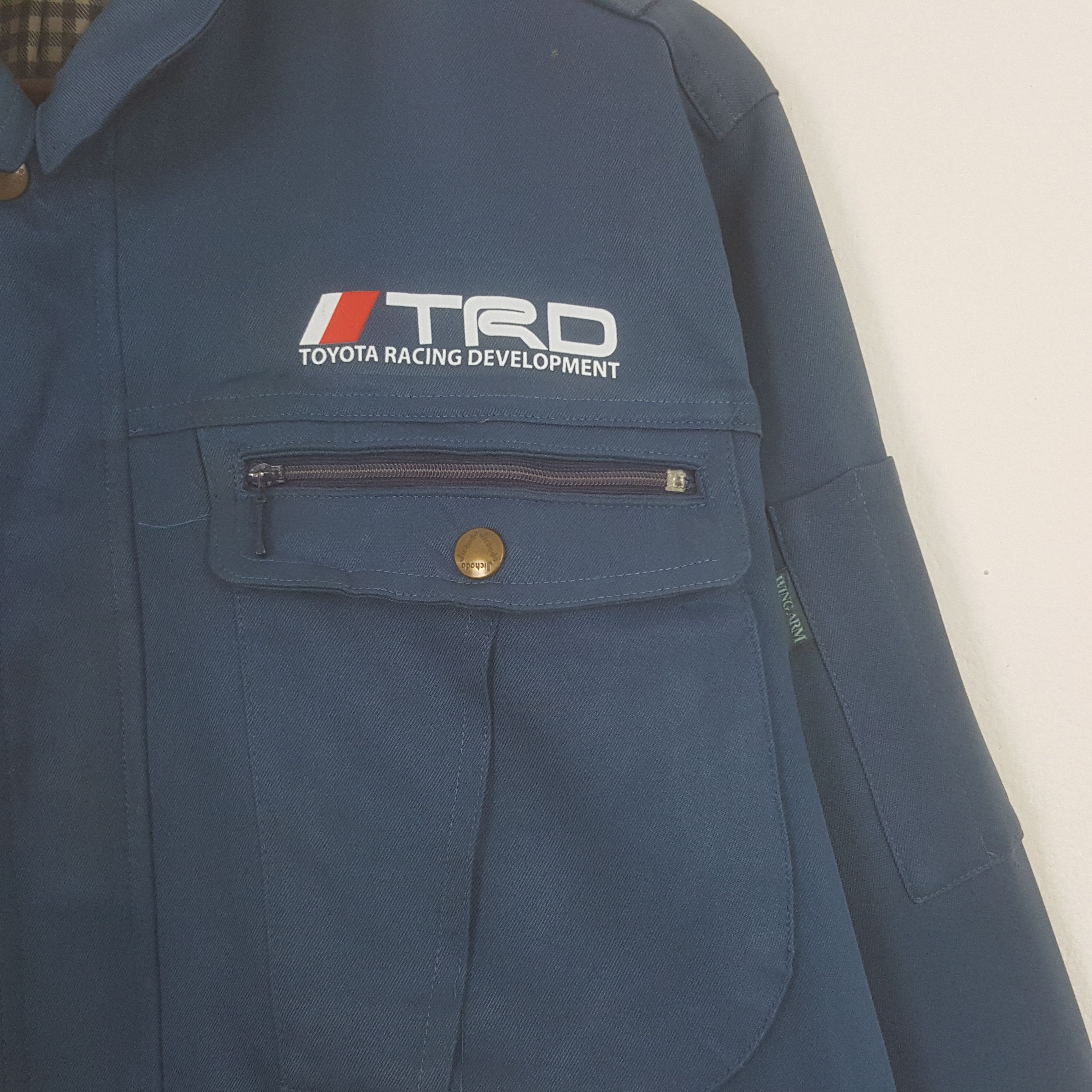 Vintage Vintage TRD Toyota Racing Development Custom Worker Jacket Size US M / EU 48-50 / 2 - 4 Thumbnail