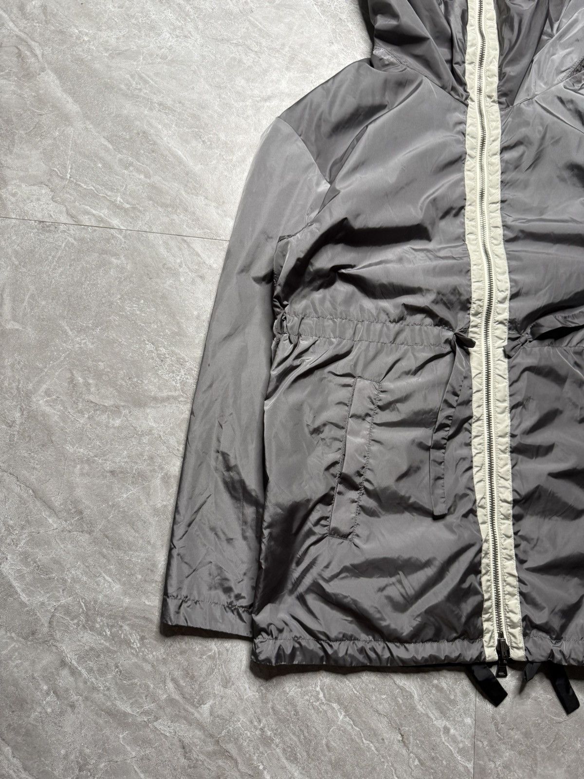 Prada Prada S/S 11 Reversible Nylon Highneck Jacket Size XS / US 0-2 / IT 36-38 - 5 Thumbnail