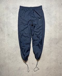 Nike Vintage Nike Joggers Navy Blue Polyester Sweatpants 90s