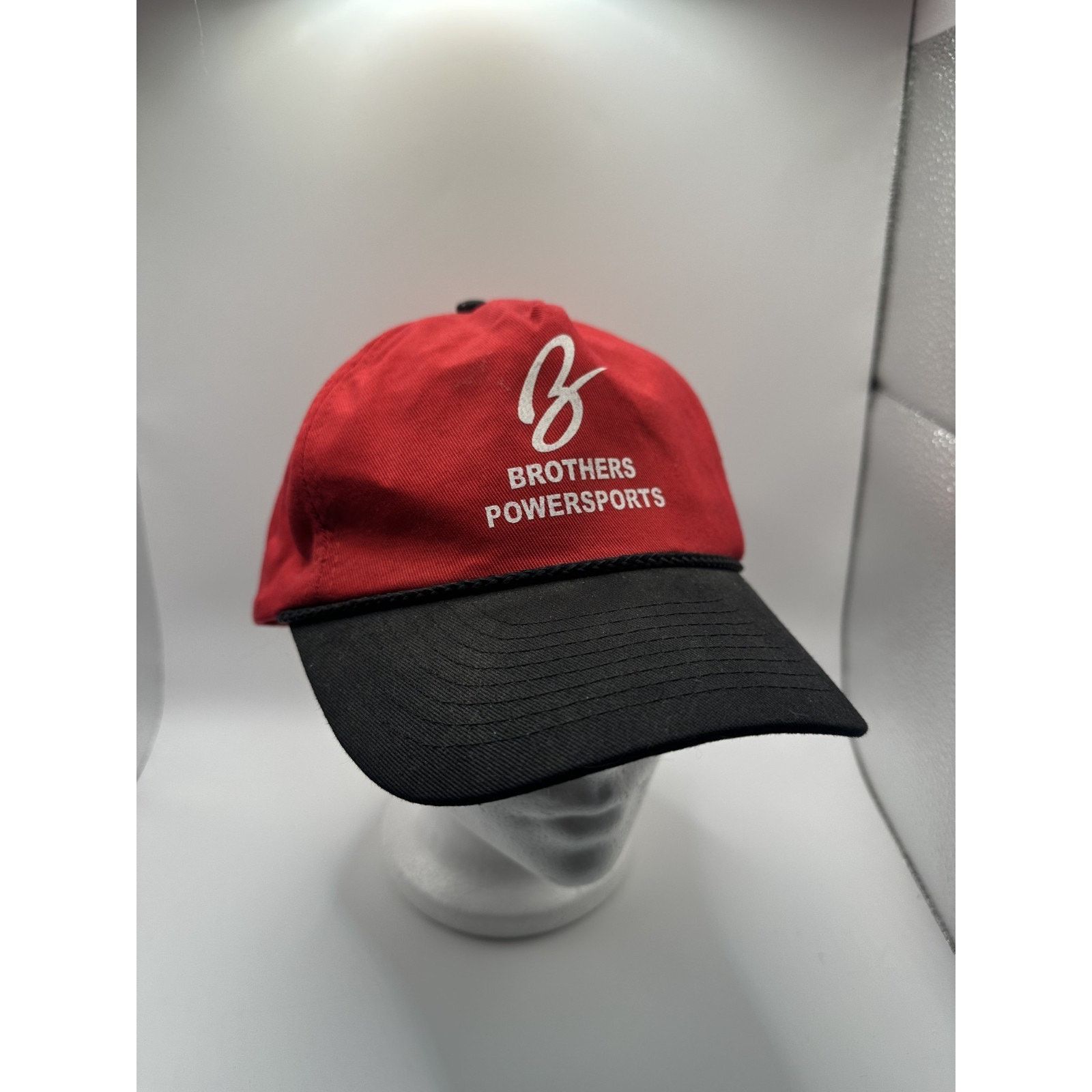 Other Vintage Brothers Powersports Rope Hat Red Black Size ONE SIZE - 6 Thumbnail