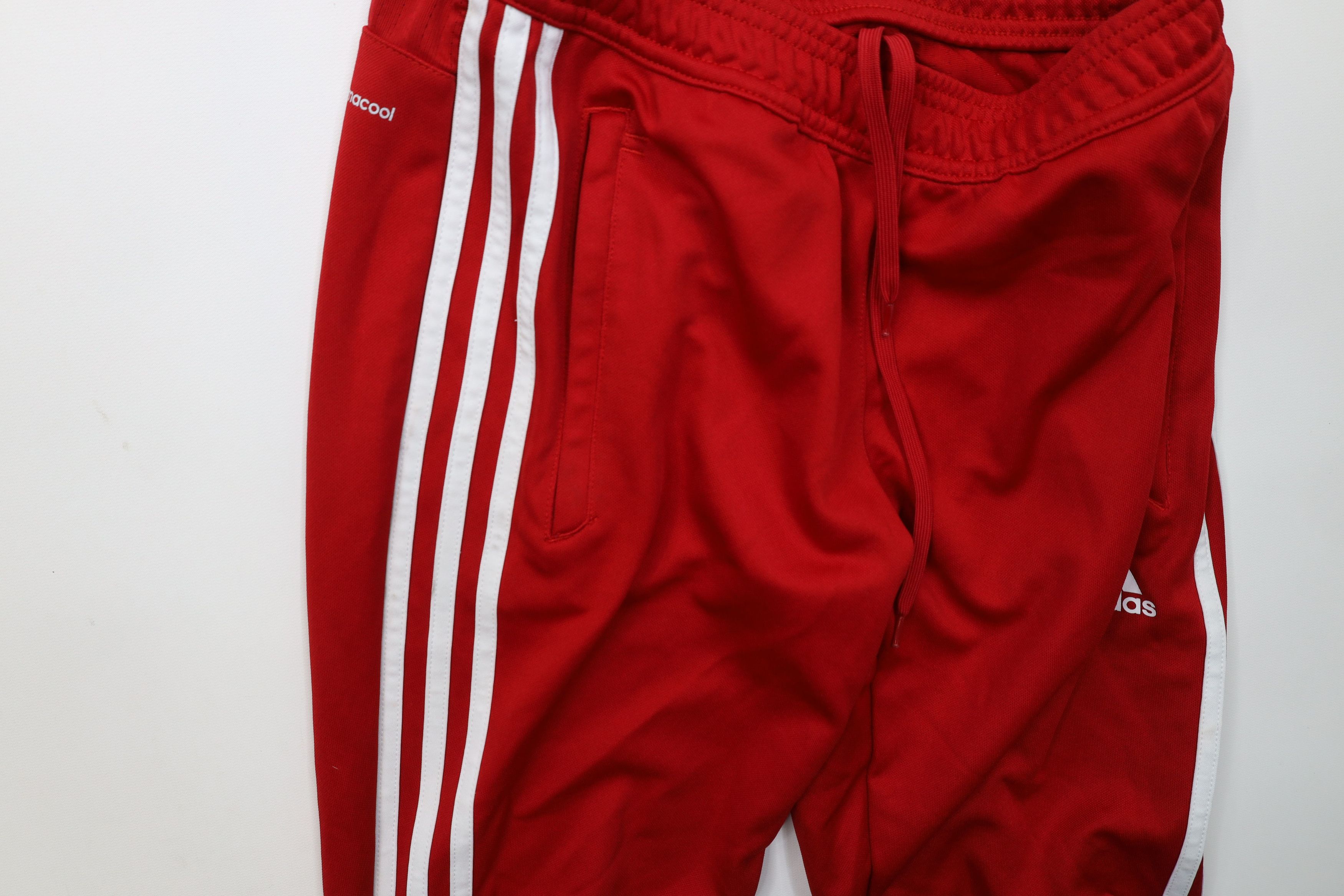 Adidas Vintage Y2K Adidas Tapered Leg Running Soccer Pants White Size US 32 / EU 48 - 8 Thumbnail