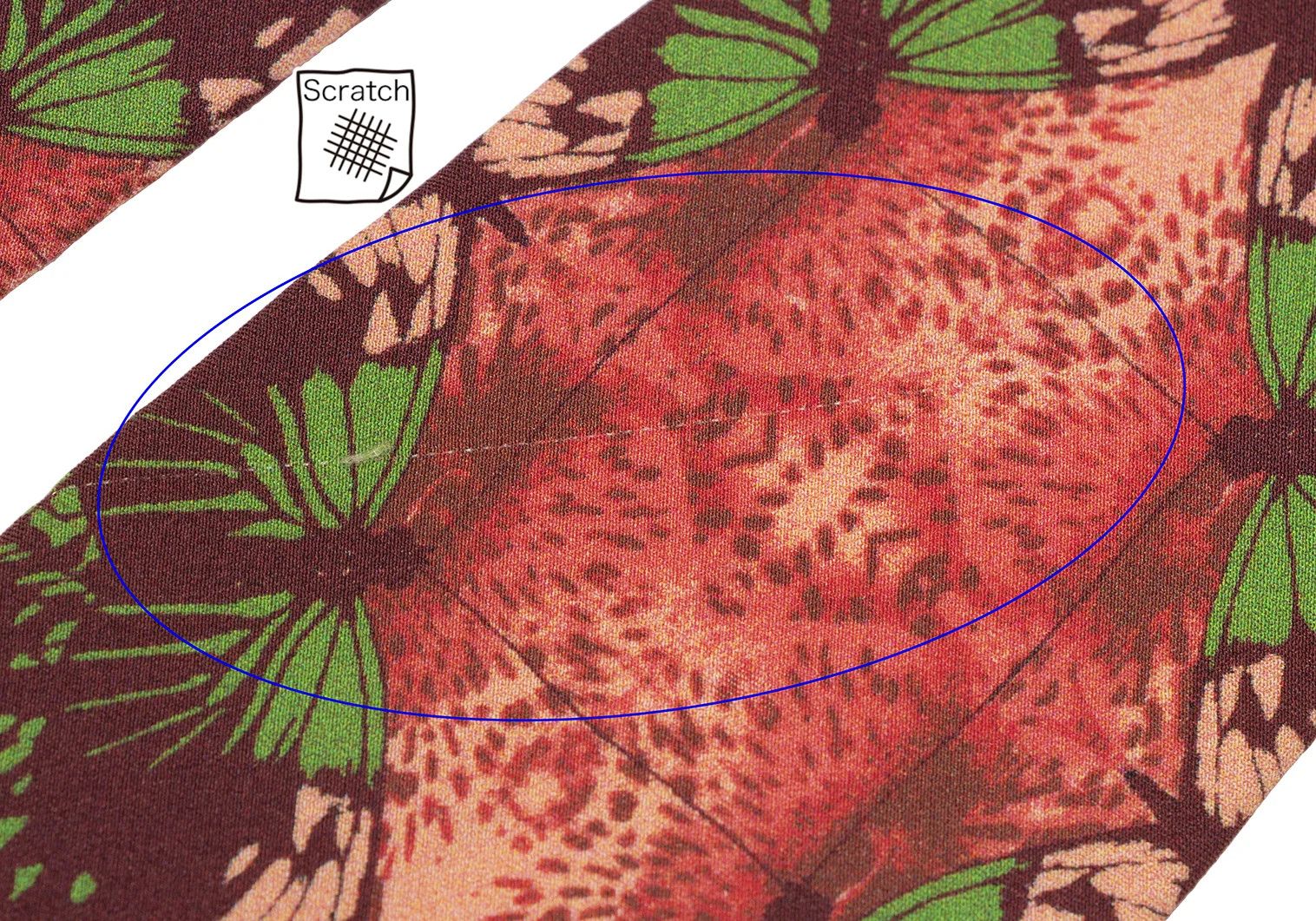 Jean Paul Gaultier Butterfly Print Tie in Red, Purple, and Green Size ONE SIZE - 4 Thumbnail