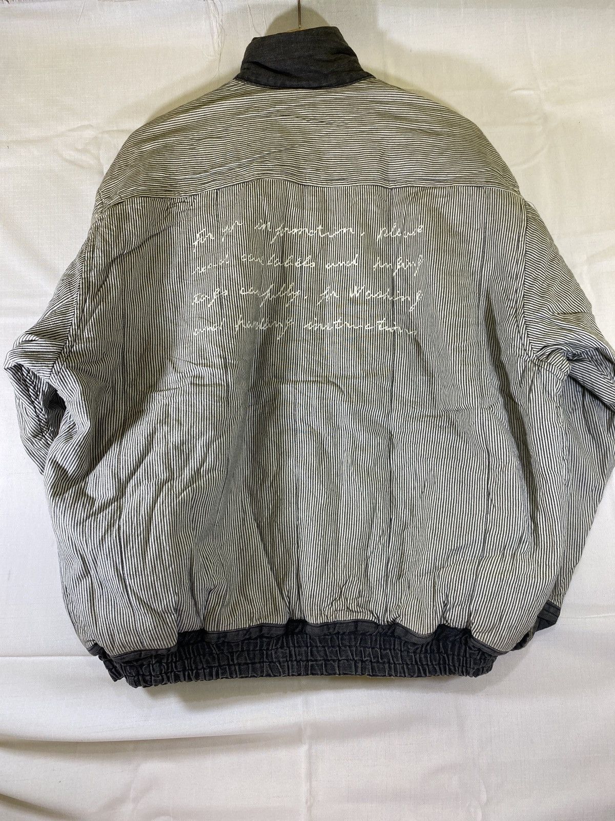 Issey Miyake vintage RaRe caretag issey sport double sided bomber jacket Size US M / EU 48-50 / 2 - 2 Thumbnail
