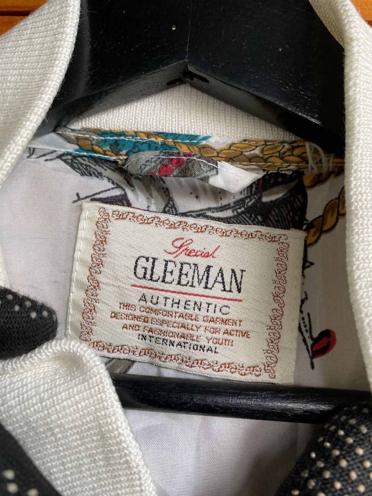 Japanese Brand Gleeman Nautical Print Vintage Chain & Ship Pattern Jacket Size US L / EU 52-54 / 3 - 12 Thumbnail