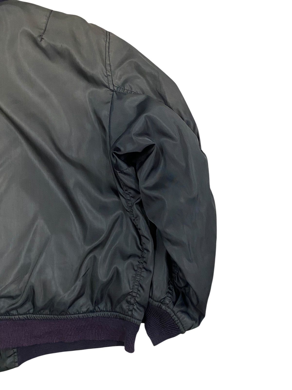 Vintage Vtg Bomber Jacket Radio Days Talon Zip Size US L / EU 52-54 / 3 - 7 Thumbnail