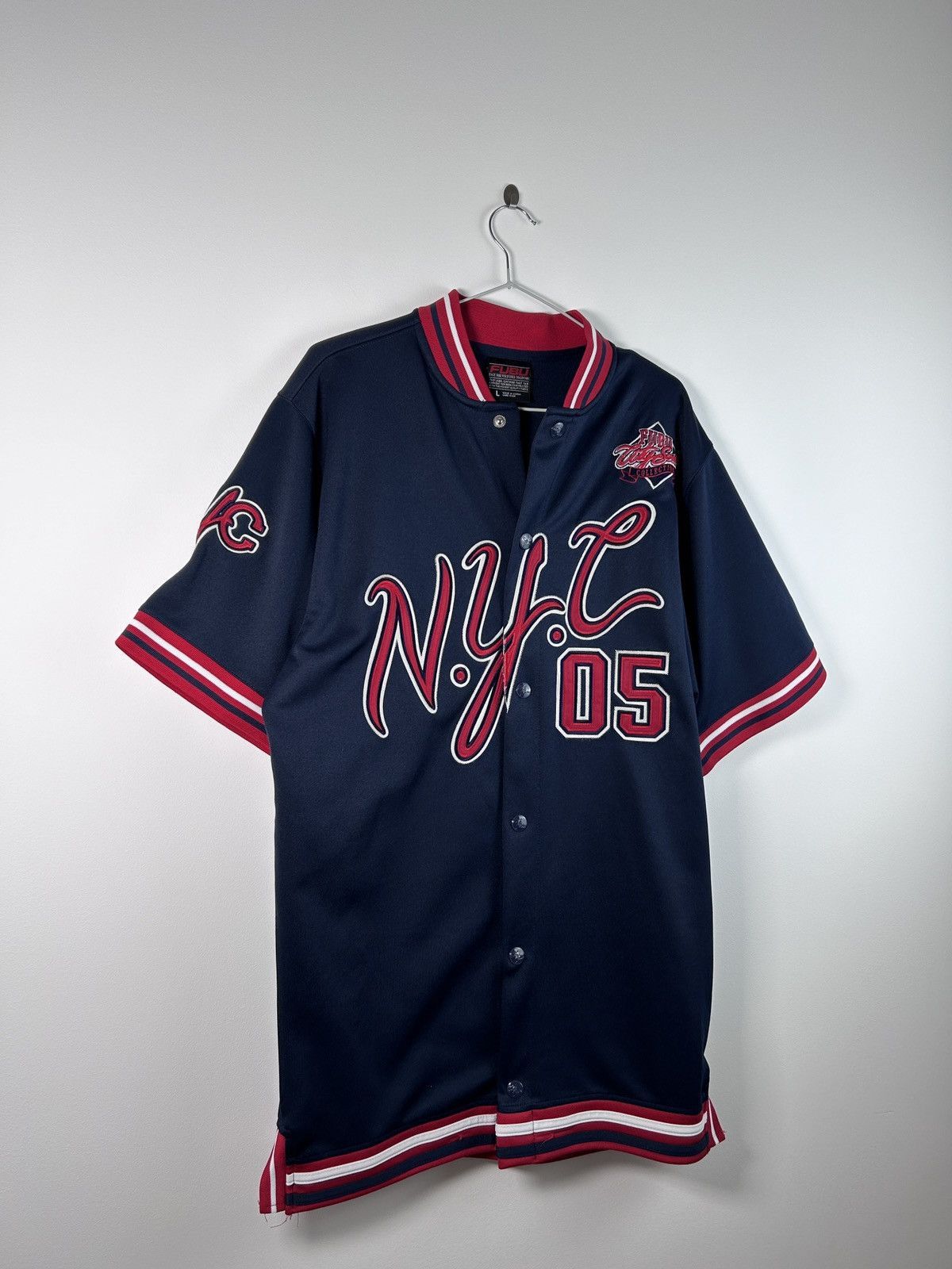 Other Vintage Fubu NYC City Series Collection Jersey L Size US L / EU 52-54 / 3 - 3 Thumbnail