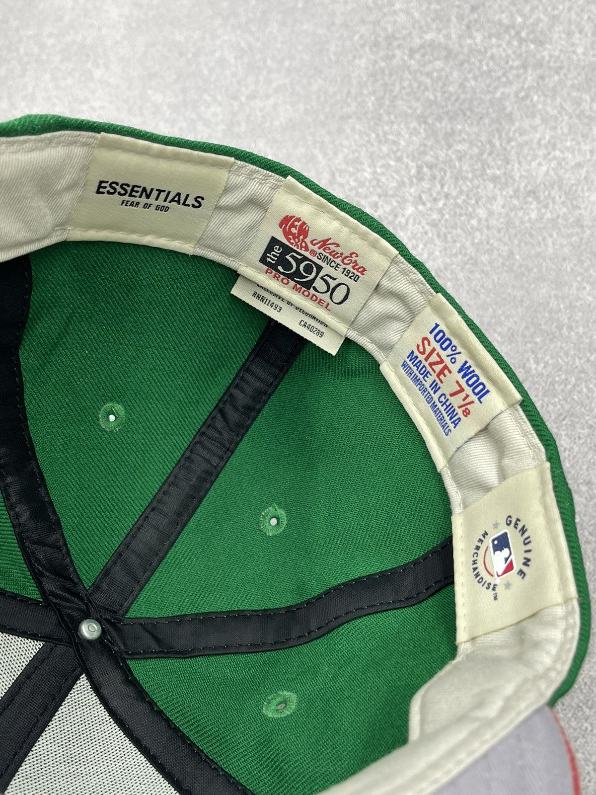 Essentials Essential Fear of God x New Era 59Fifty Wool Cap 7 1/8 Size ONE SIZE - 10 Thumbnail