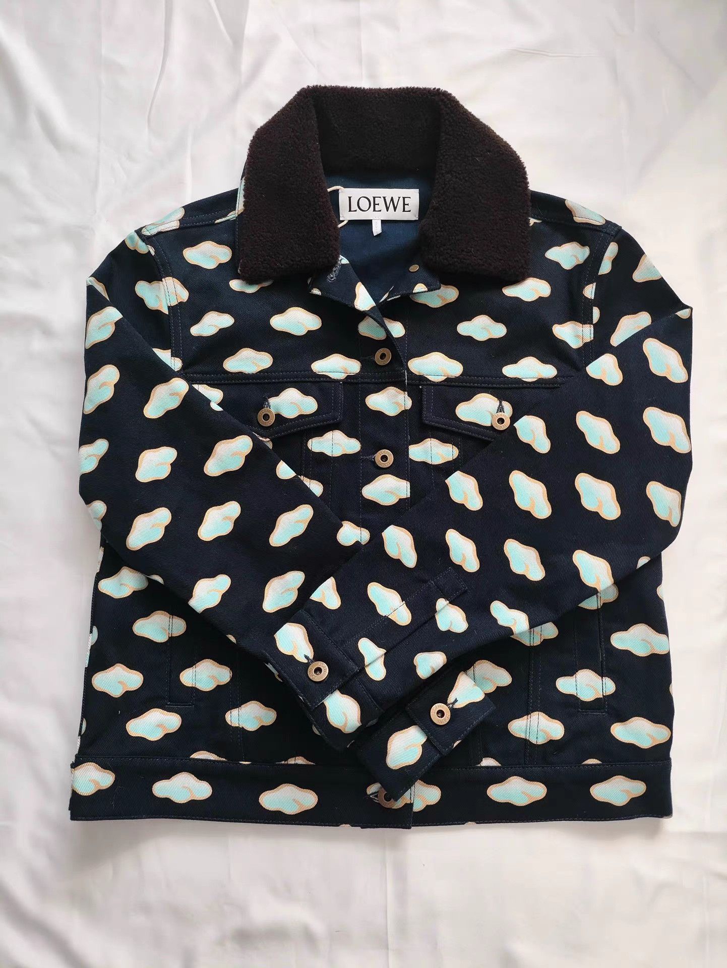 Loewe LOEWE SS25 Pre-Collection Logo Lapel Jacket K13 Size XS / US 0-2 / IT 36-38 - 1 Thumbnail
