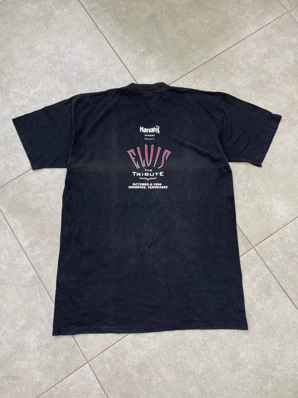 Band Tees Vintage Elvis The Tribute 1994 Single Stitch Promo T-Shirt Size US L / EU 52-54 / 3 - 2 Thumbnail
