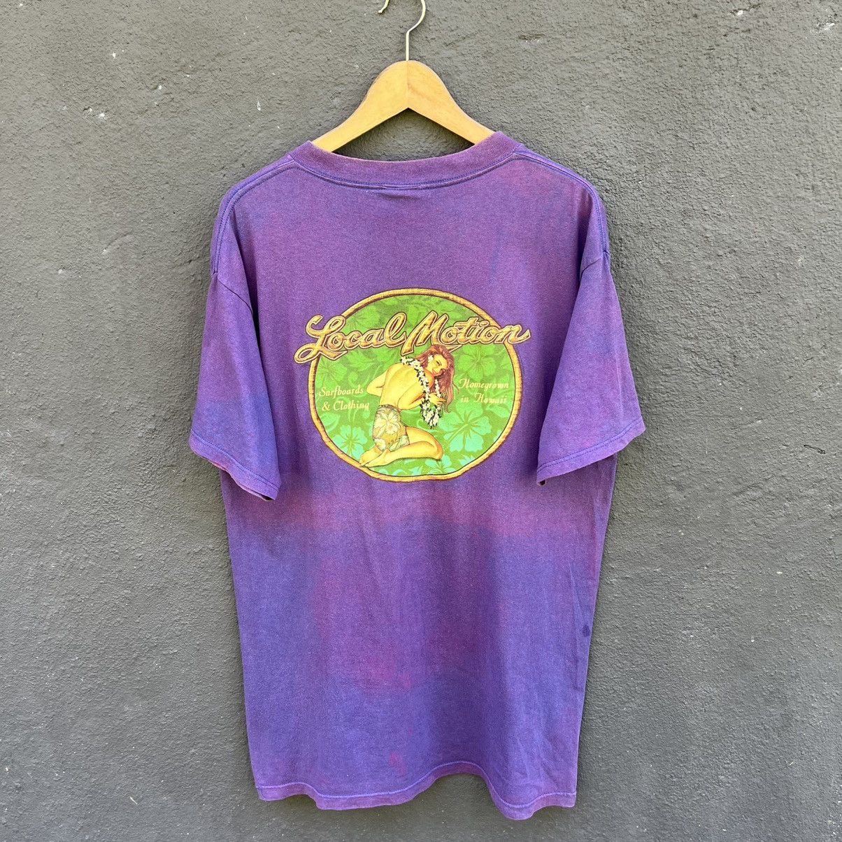 Sun Surf Thrashed Faded 90s Local Motion Surfing Tee Size US L / EU 52-54 / 3 - 1 Thumbnail