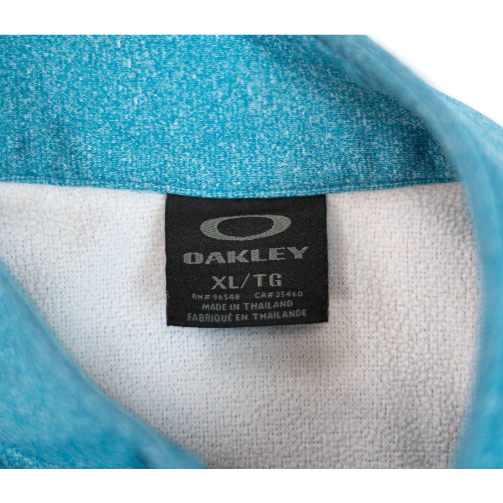 Oakley Oakley Sweatshirt Men’s Size XL Teal 1/4 Zip Fleece Pullover Golf Embroidered Logo Plane Size US XL / EU 56 / 4 - 4 Thumbnail