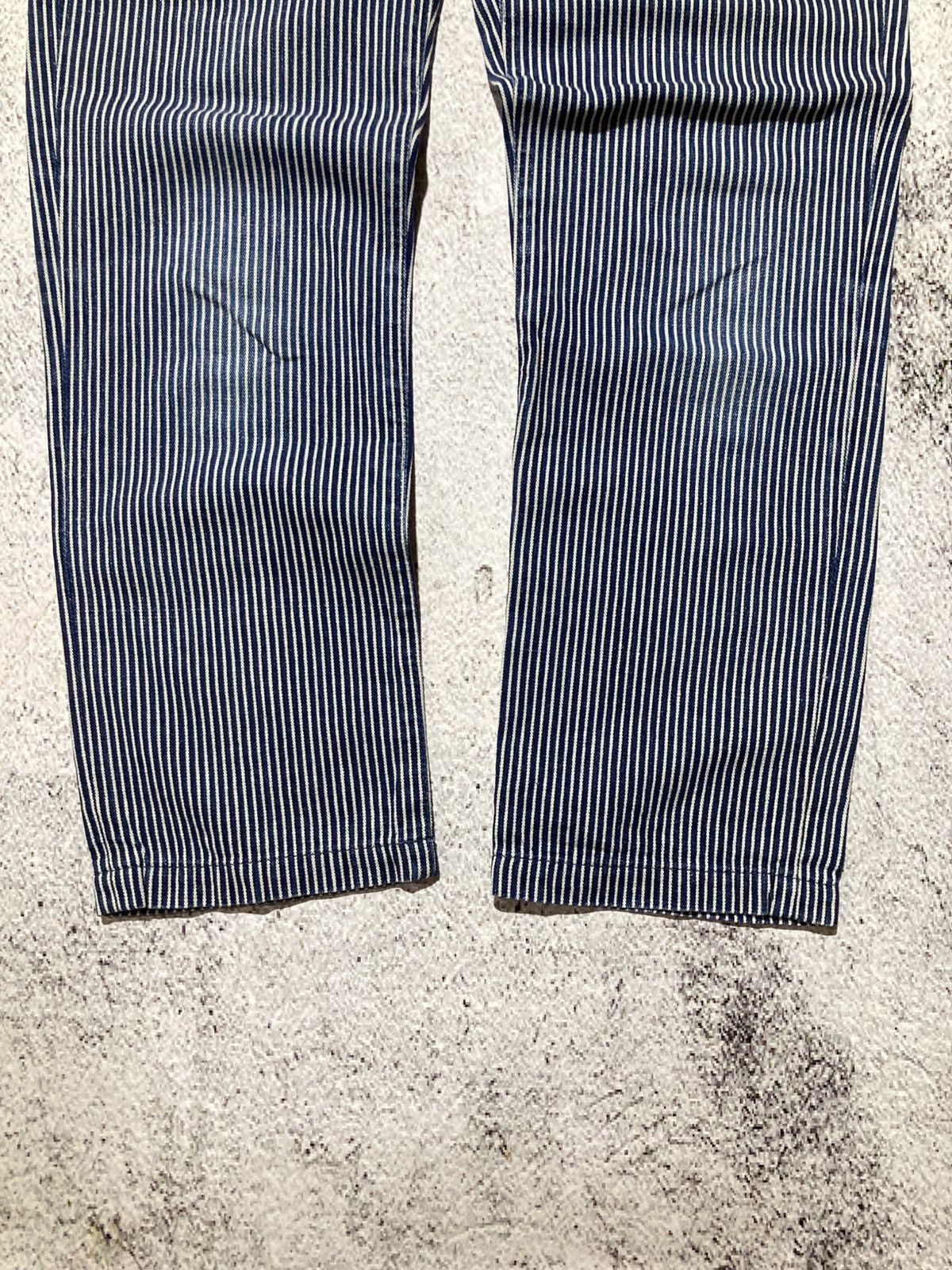 45rpm 🇯🇵 Vintage 45rpm Japan Hickory Stripe Pants Made In Japan Size US 27 - 5 Thumbnail