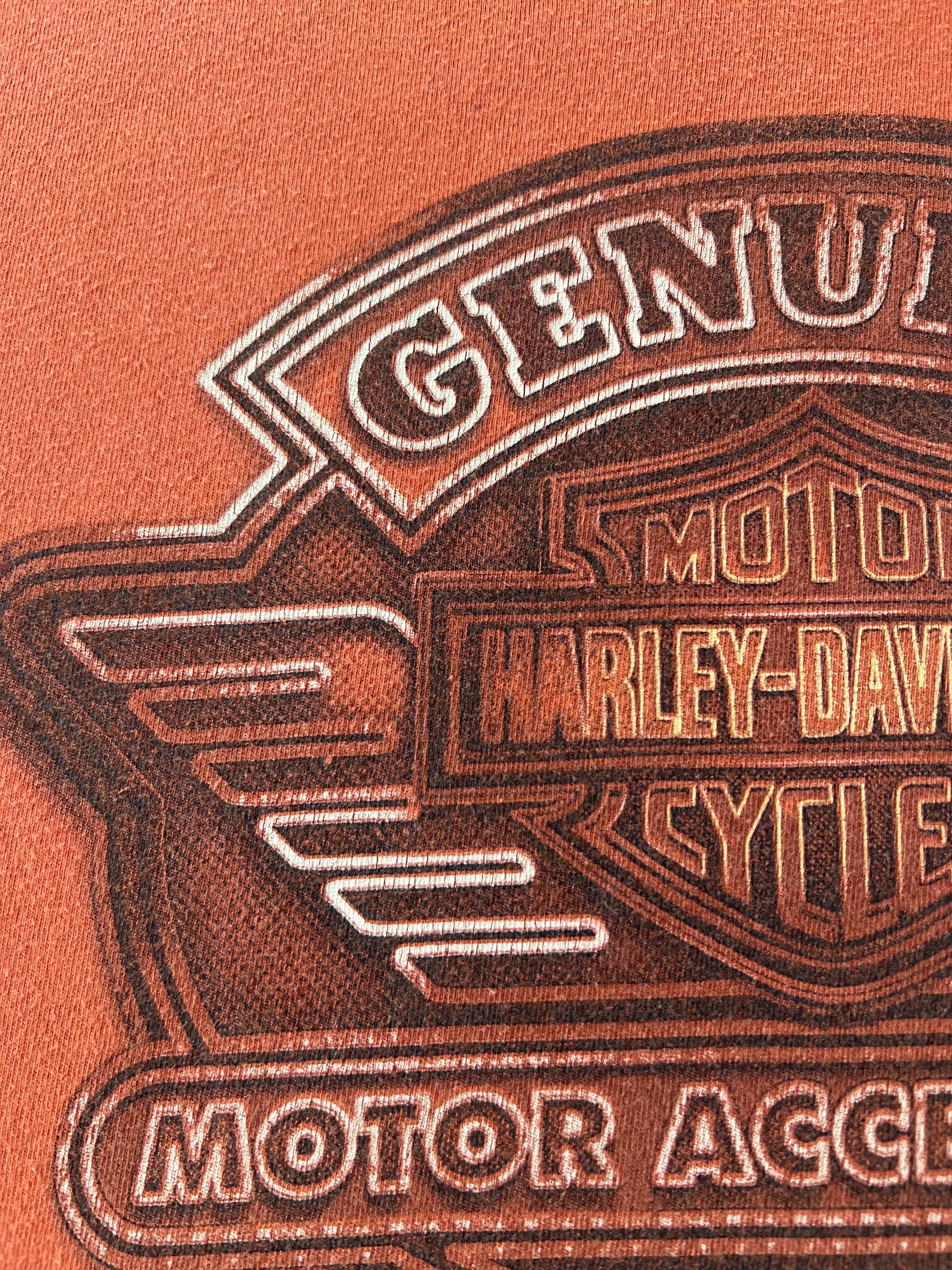 Harley Davidson Vintage 2015 Harley Davidson Quebec Canada T-shirt Size US L / EU 52-54 / 3 - 4 Thumbnail