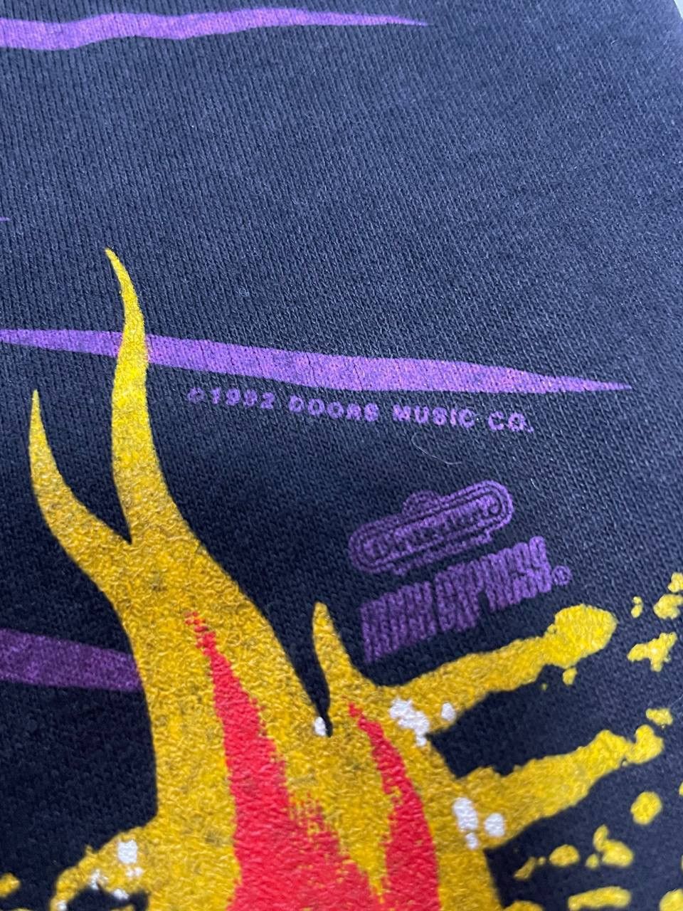 Band Tees The Doors Very Rare Vintage Single Stitch 1992 Over Print Size US XL / EU 56 / 4 - 5 Thumbnail