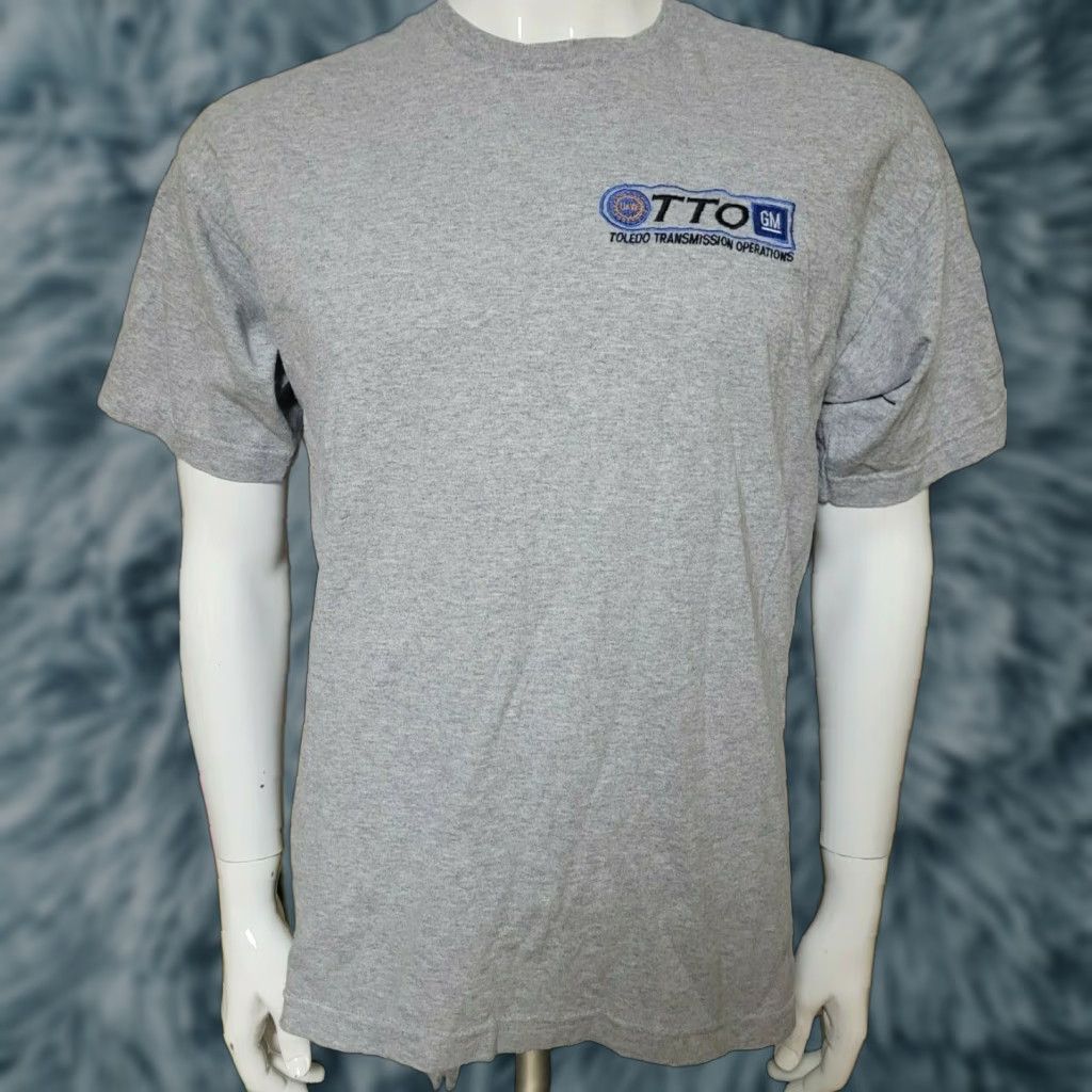 Vintage UAW United Autoworkers Union GM Toledo Transmission Operations T Shirt Large OH Size US L / EU 52-54 / 3 - 1 Thumbnail