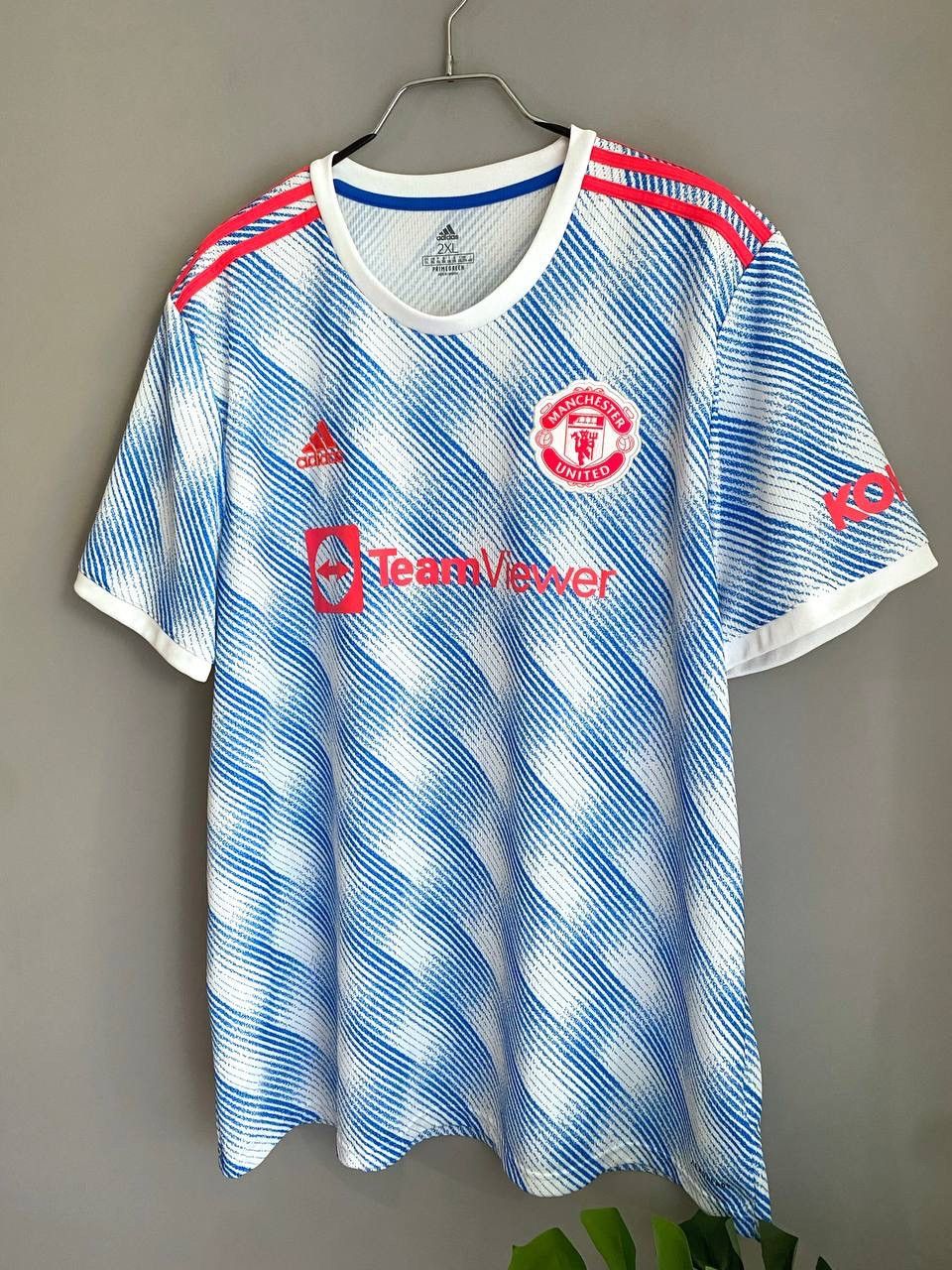 Adidas Manchester United 2021/22 Away Soccer Jersey #7 RONALDO, XXL Size US XXL / EU 58 / 5 - 5 Thumbnail