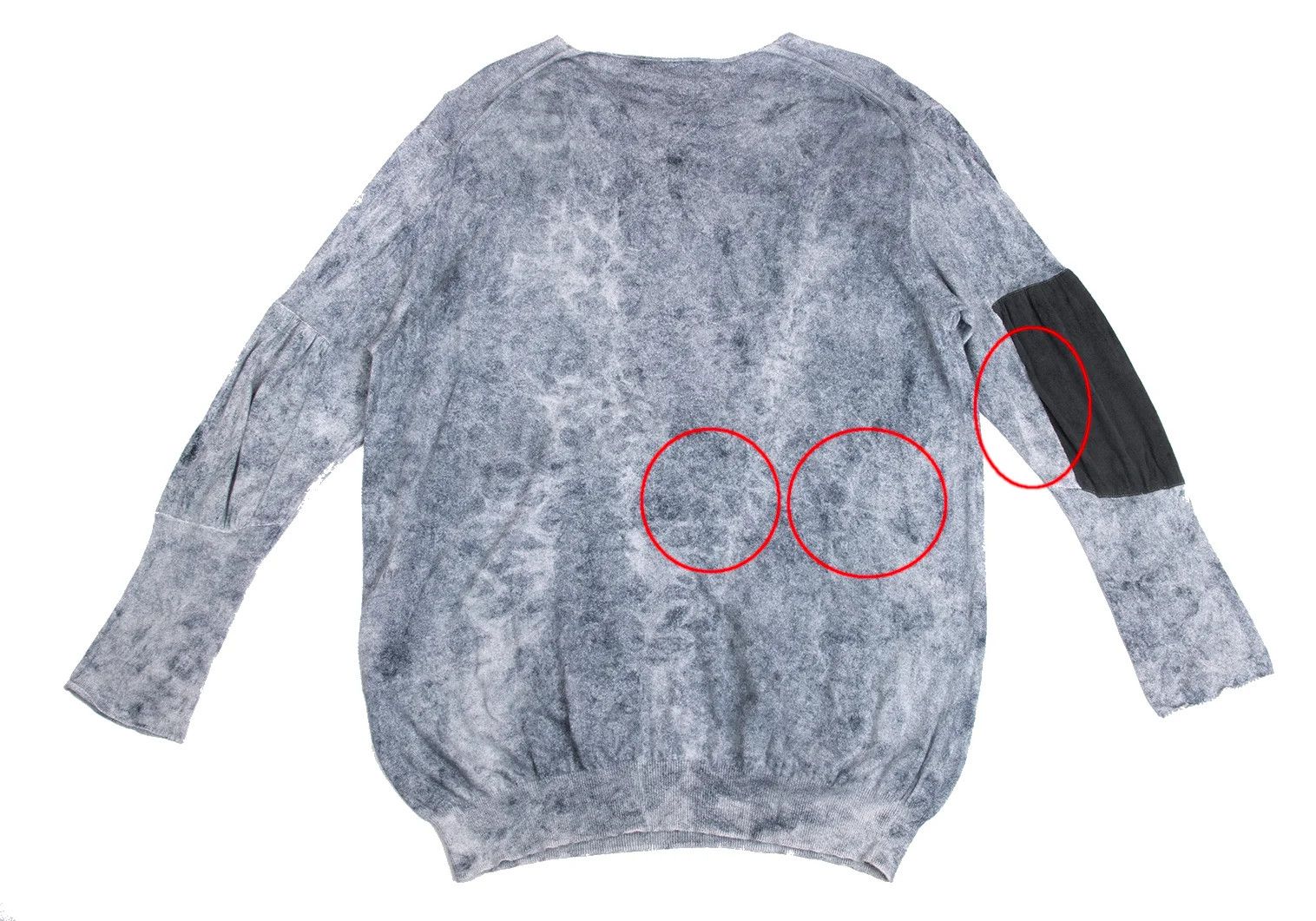 Yohji Yamamoto Yohji Yamamoto Elbow Transition Knit Sweater Size US M / EU 48-50 / 2 - 12 Thumbnail
