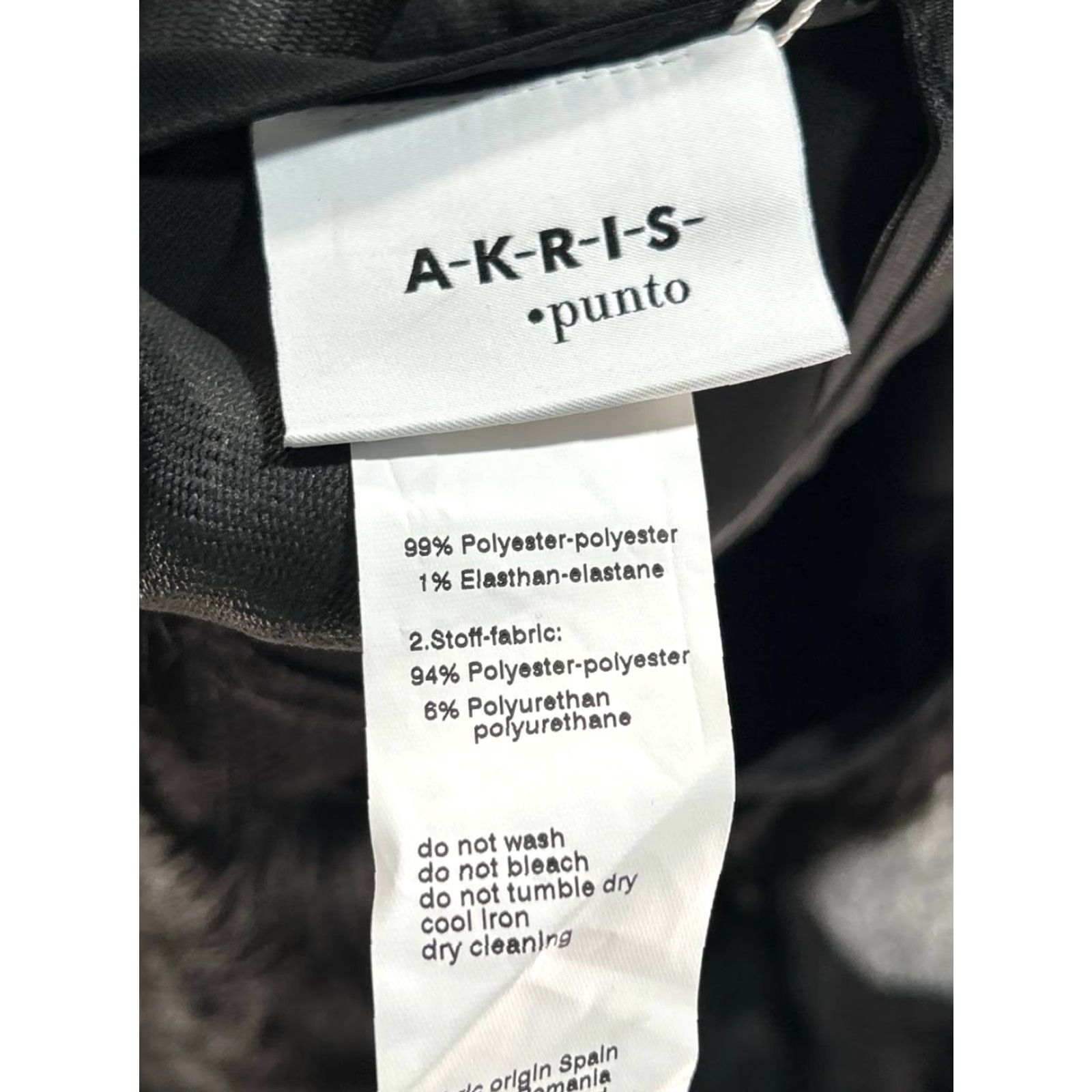 Akris Akris Dress Womens 6 Black Fringe Faux Fur New Size M / US 6-8 / IT 42-44 - 3 Thumbnail