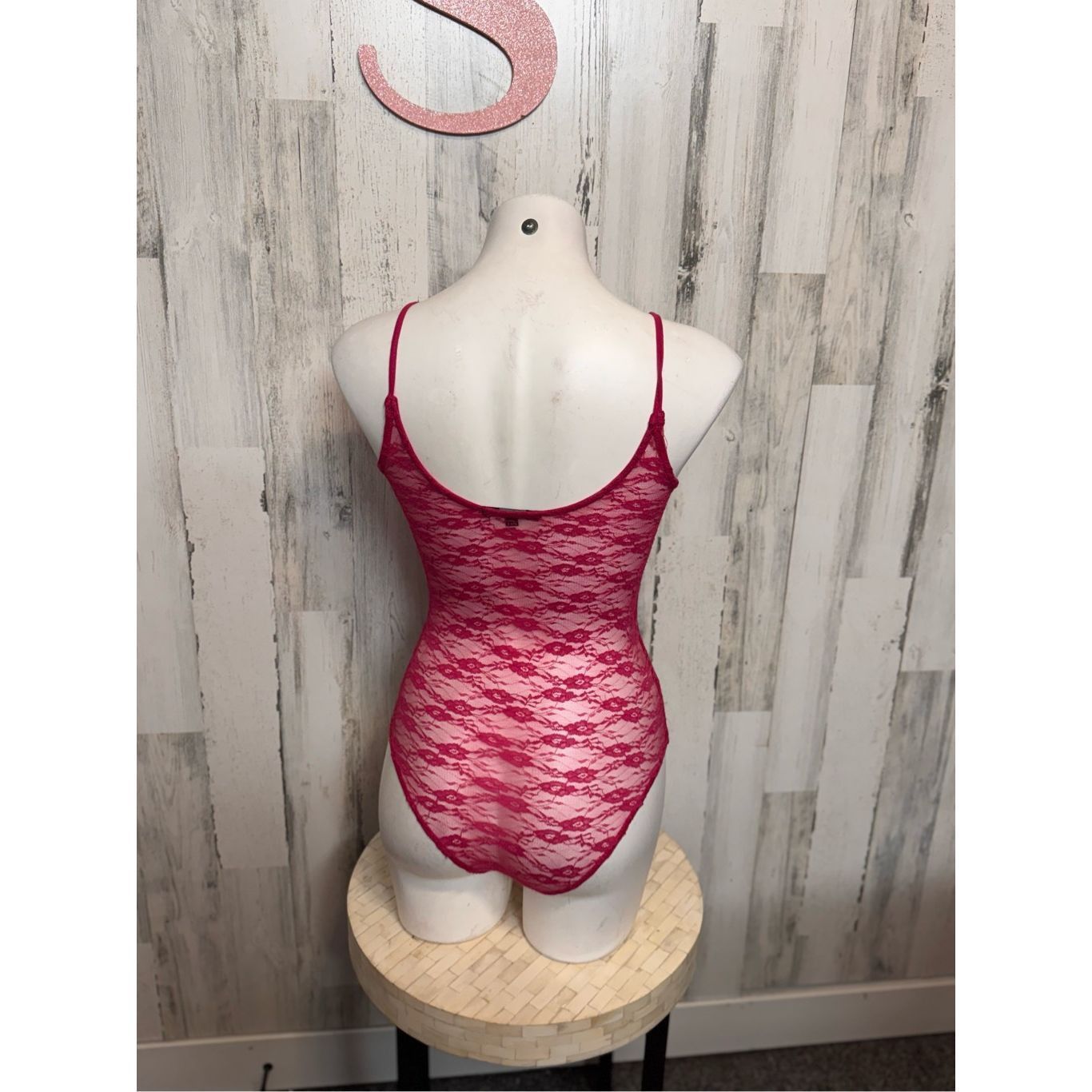 Other Ambiance Hot Pink Lace Bodysuit Women’s Size Small Size S / US 4 / IT 40 - 5 Thumbnail