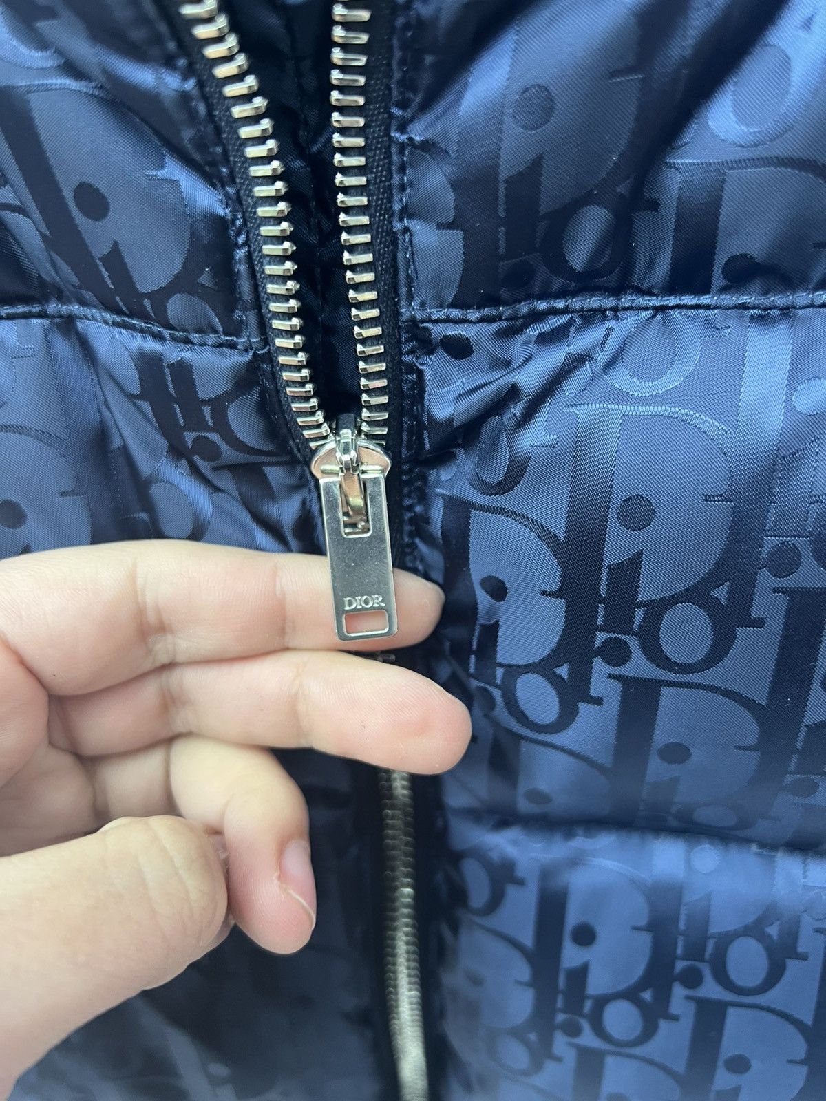 Dior Dior Navy Monogram Kids Vest Size US S / EU 44-46 / 1 - 3 Thumbnail