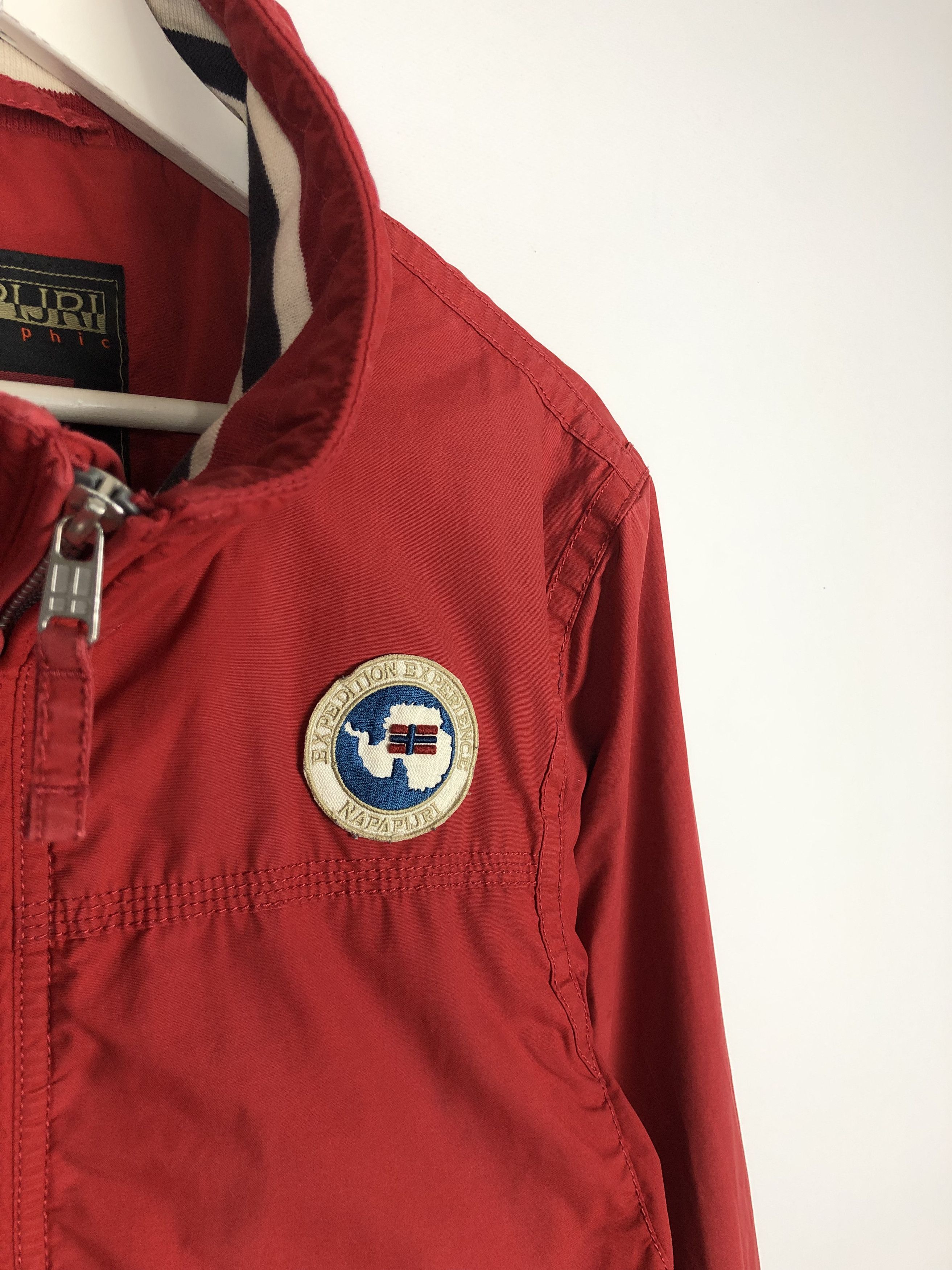 Napapijri Napapijri Zip Jacket Red size L Size US L / EU 52-54 / 3 - 4 Thumbnail