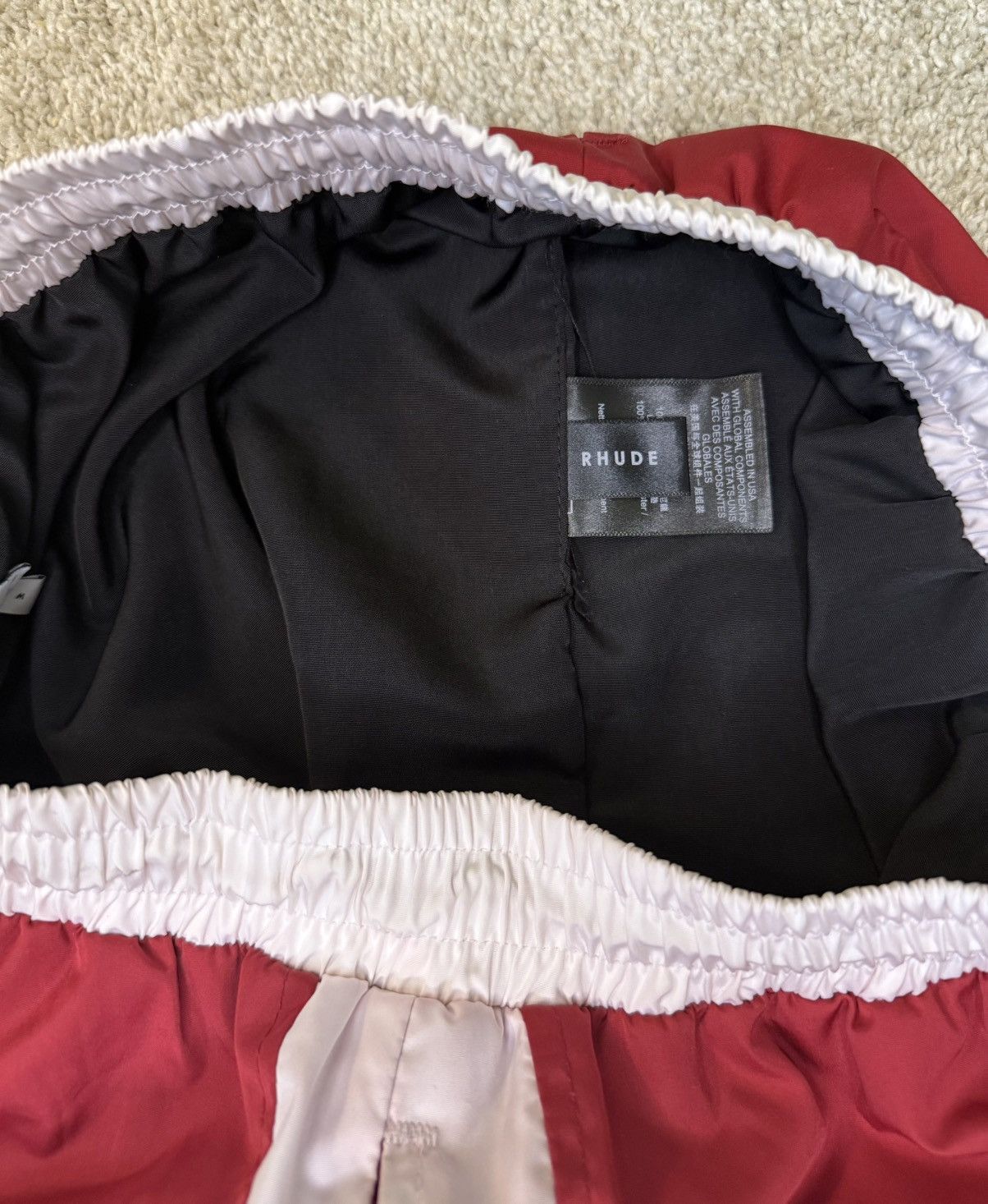 Rhude Rhude Side Logo Shorts Size US 32 / EU 48 - 6 Thumbnail