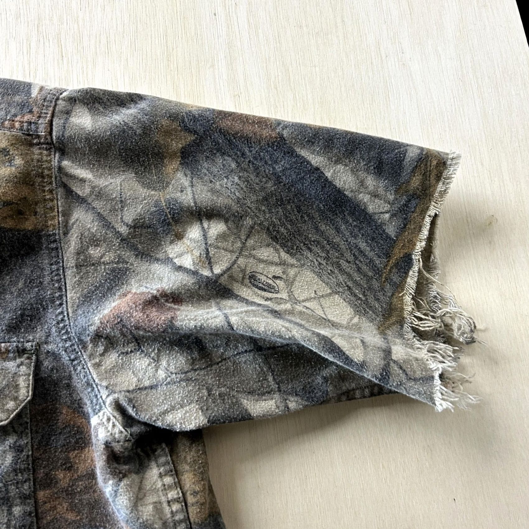 Vintage VINTAGE Wells Creek Shirt Mens XL Camouflage Flannel Short Sleeve Button Up Hunting Size US XL / EU 56 / 4 - 4 Thumbnail