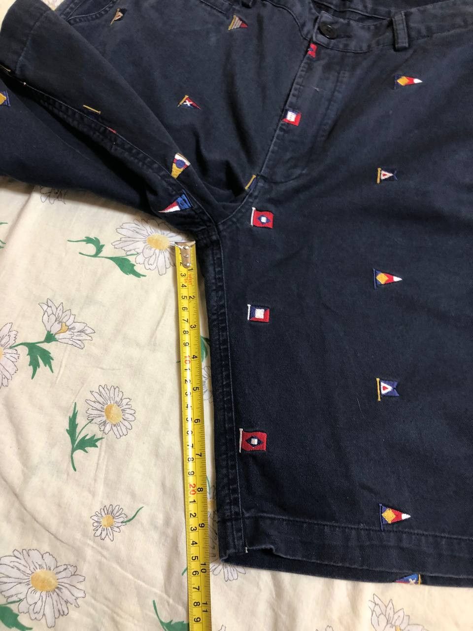 Barbour Barbour Stitched Flags Nautical Shorts Blue Navy Size US 32 / EU 48 - 8 Thumbnail