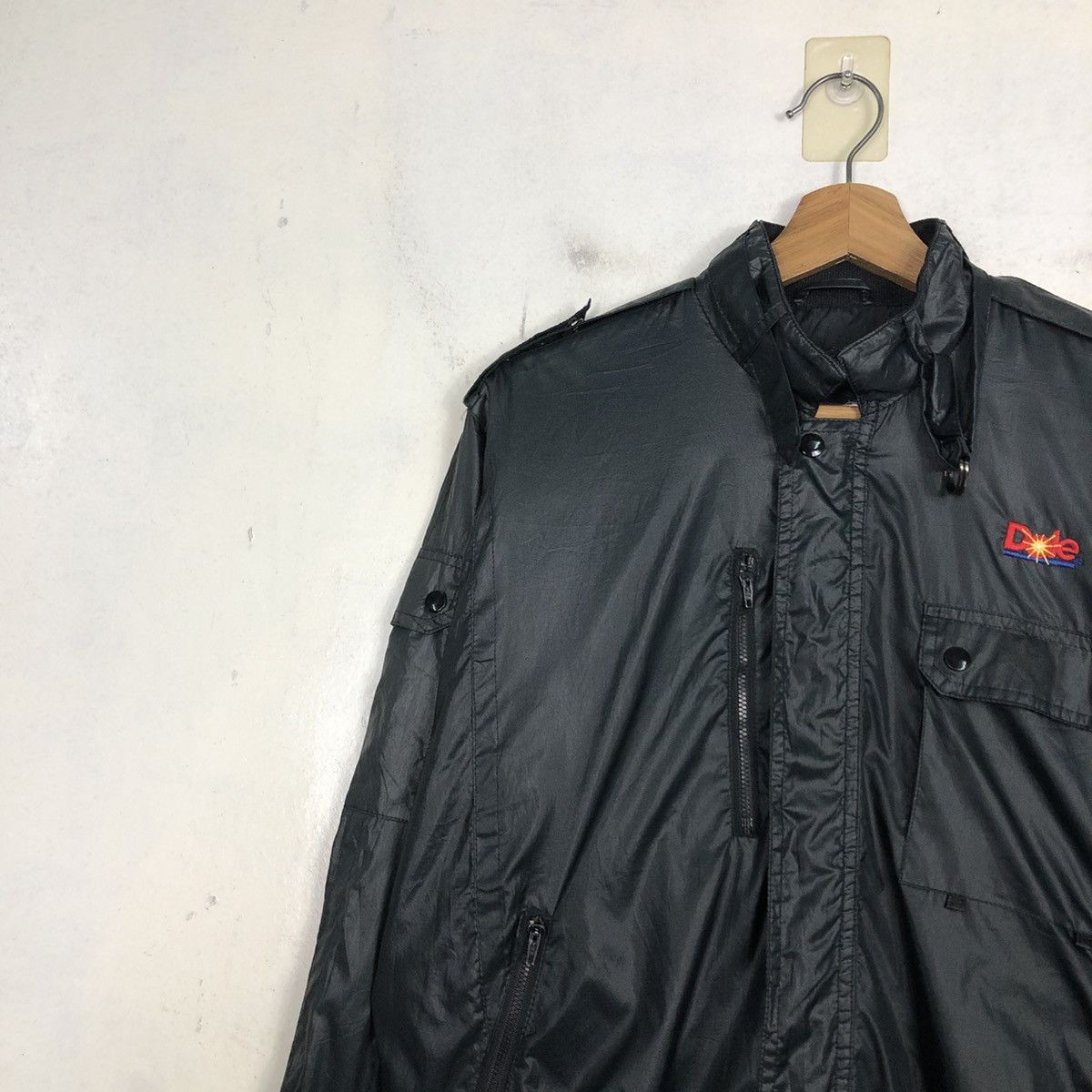 DUKE + DEXTER 💥VINTAGE SATIN BOMBER JACKET DOLE SMALL PONY Size US S / EU 44-46 / 1 - 9 Thumbnail