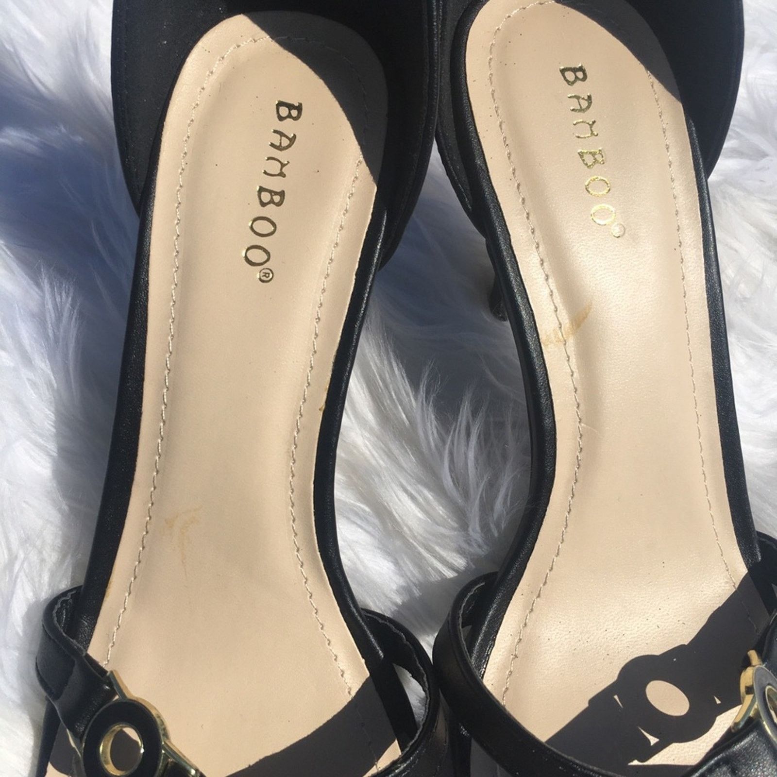 Other Bamboo Tully ankle strap sandal heels NEW women's 9 Size US 9 / IT 39 - 7 Thumbnail
