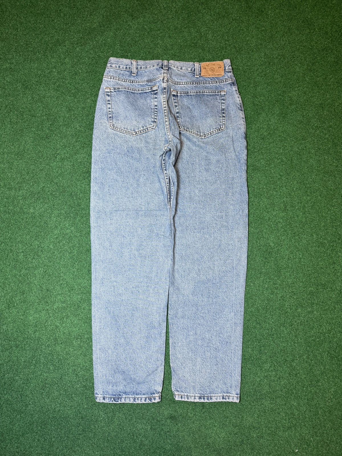 Gap × Vintage 90s Gap Denim Loose Fit Baggy Hip Hop Skater Jeans Size US 34 / EU 50 - 2 Thumbnail