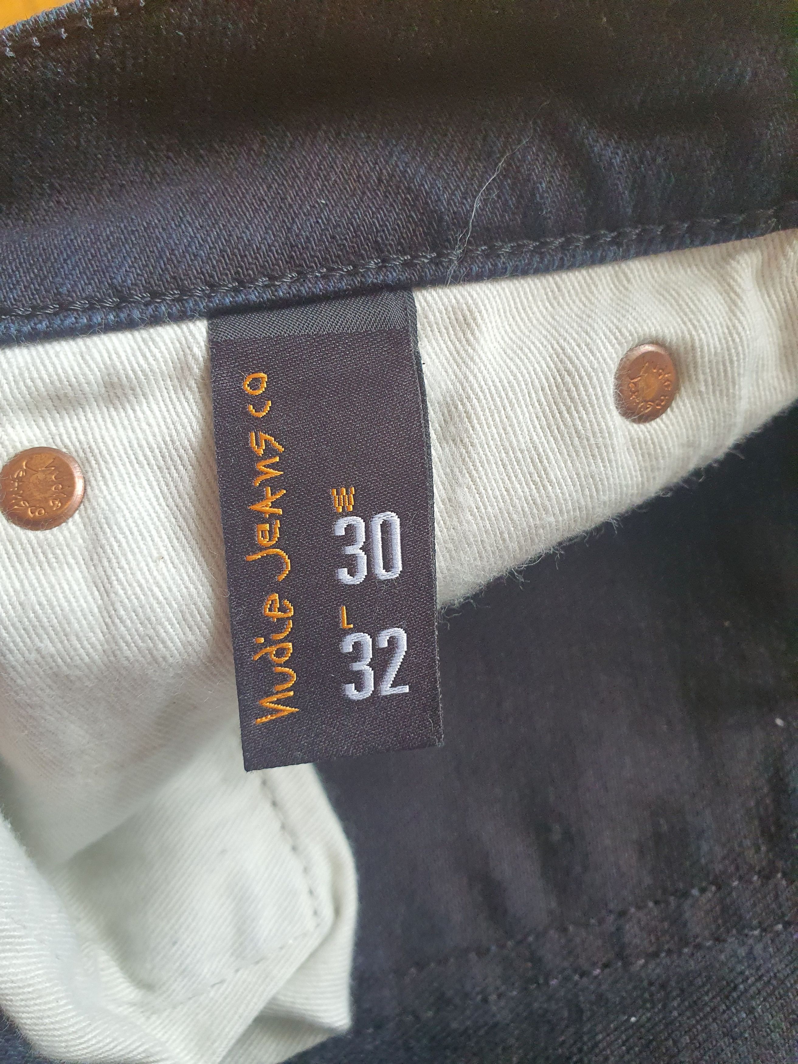 Nudie Jeans GRIM TIM BLACK RING (1000292) - Denim Jeans - W30 Size US 30 / EU 46 - 6 Thumbnail