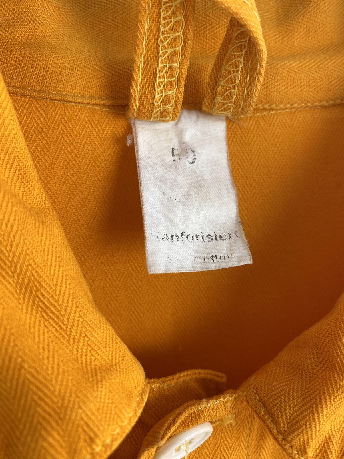 Vintage 1990’s Vintage Railway HBT Sanfor Work Chore Jacket Size US M / EU 48-50 / 2 - 3 Thumbnail
