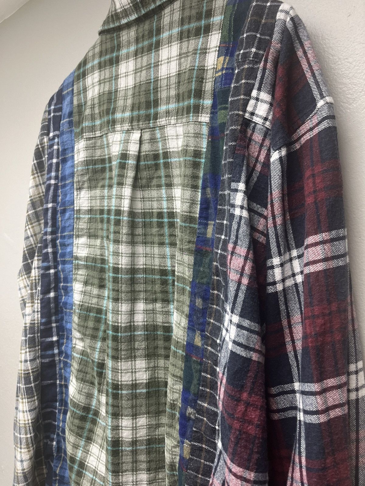 Needles Needles Rebuild 7 Cut Flannel Shirt Size US L / EU 52-54 / 3 - 8 Thumbnail