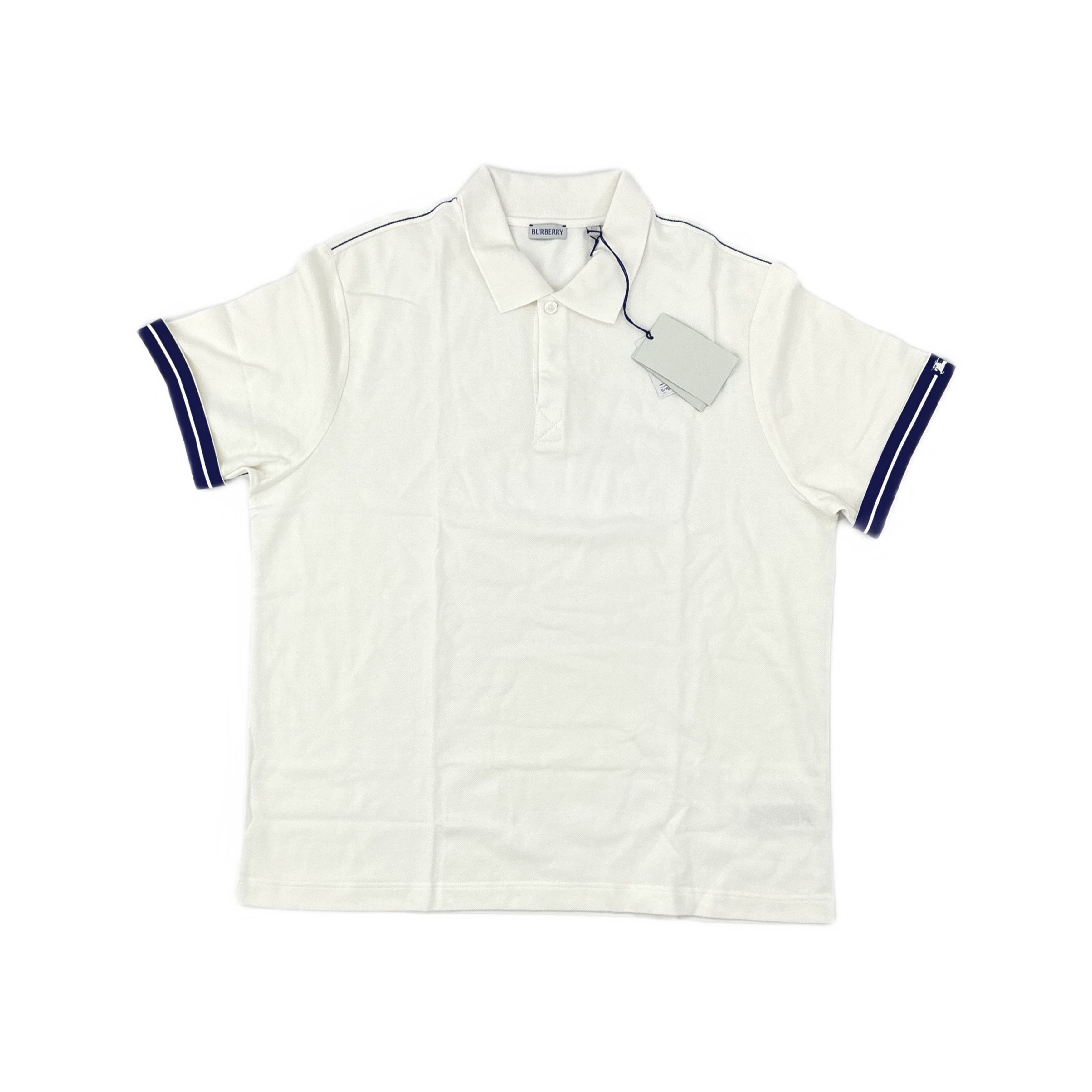 Burberry Burberry Striped Trim Polo Shirt Size XXL Size US XXL / EU 58 / 5 - 1 Thumbnail