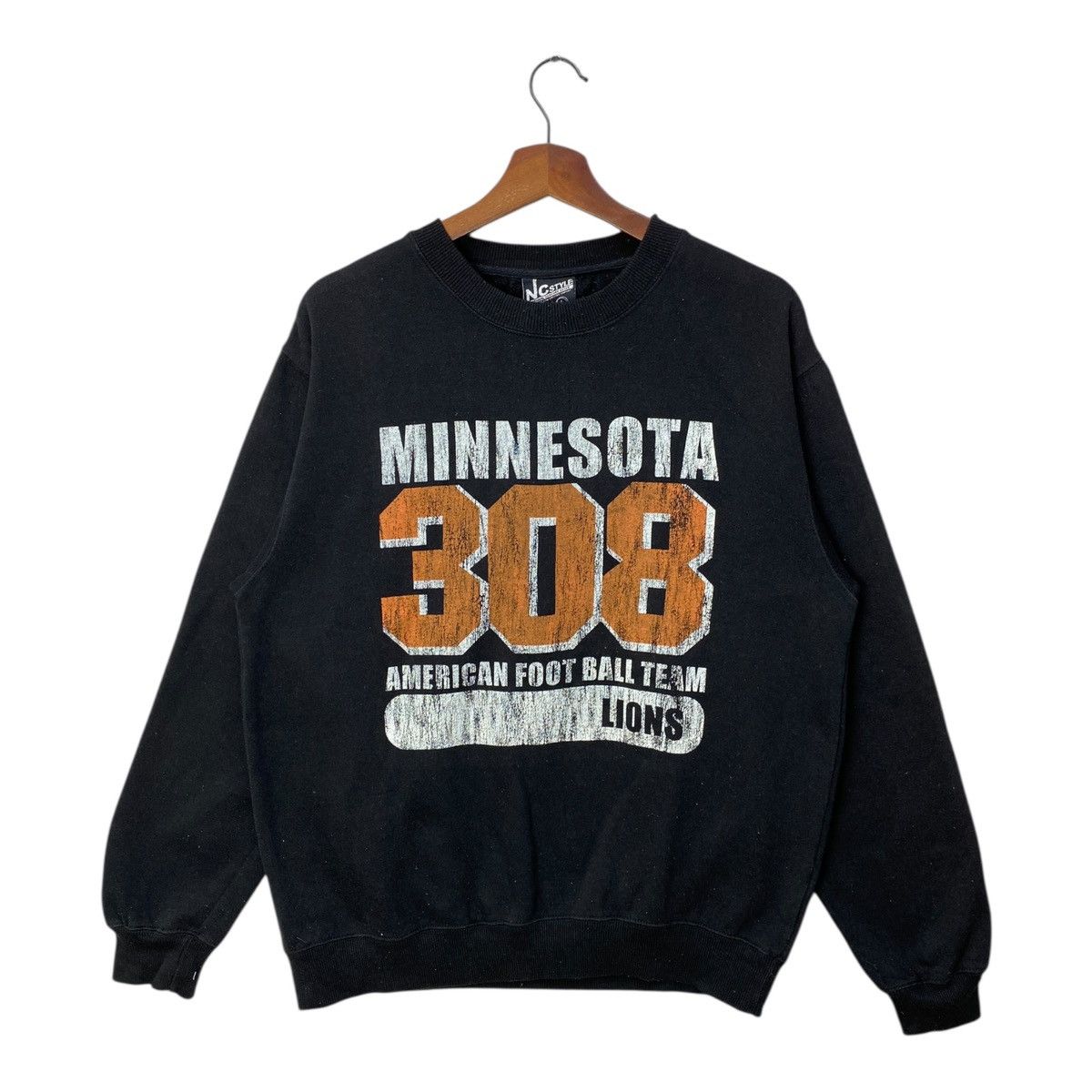 Vintage Vintage Minnesota American Football Team Sweatshirt Spellout Size US L / EU 52-54 / 3 - 1 Thumbnail