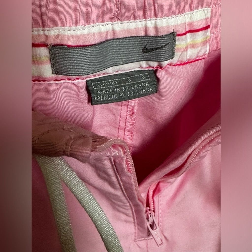 Nike Nike Cropped Track Pant Pink Women’s Size Large (12-14). Size 34" / US 12 / IT 48 - 10 Thumbnail