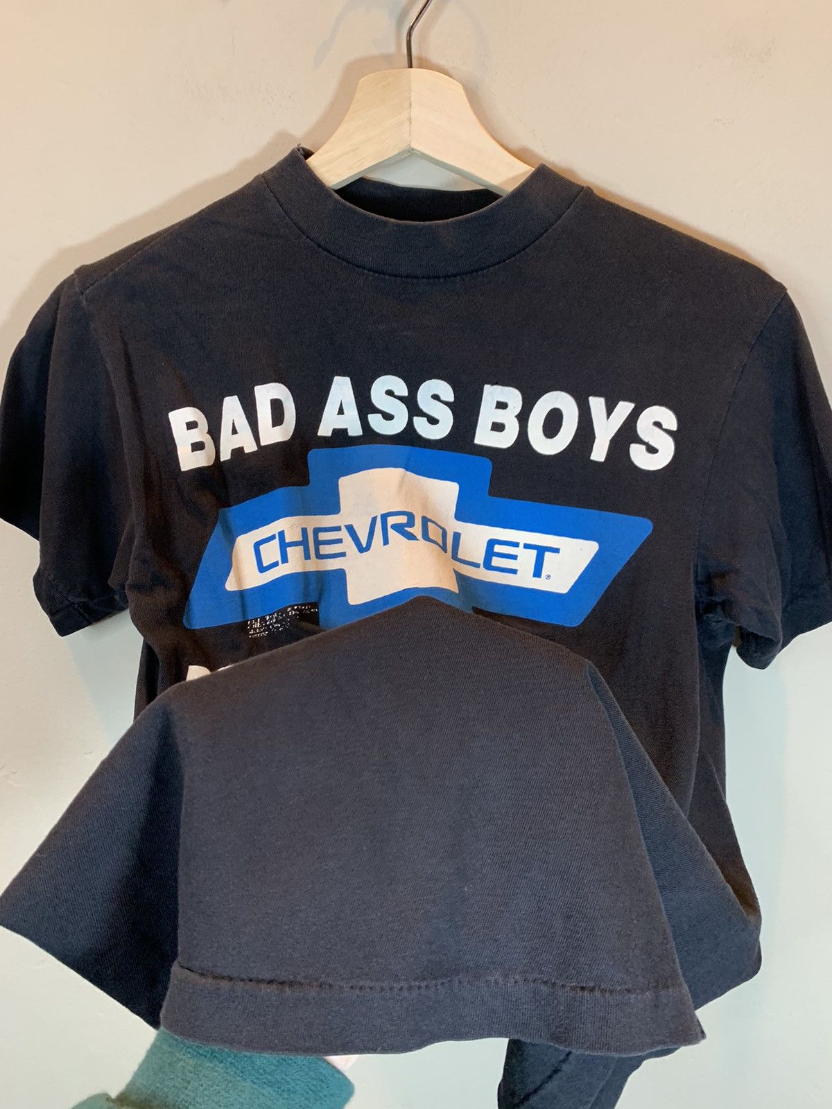 Chevrolet × Vintage RARE Vintage Bad Ass Boys Drive Bad Ass Toys Chevrolet Shirt Size US M / EU 48-50 / 2 - 3 Thumbnail