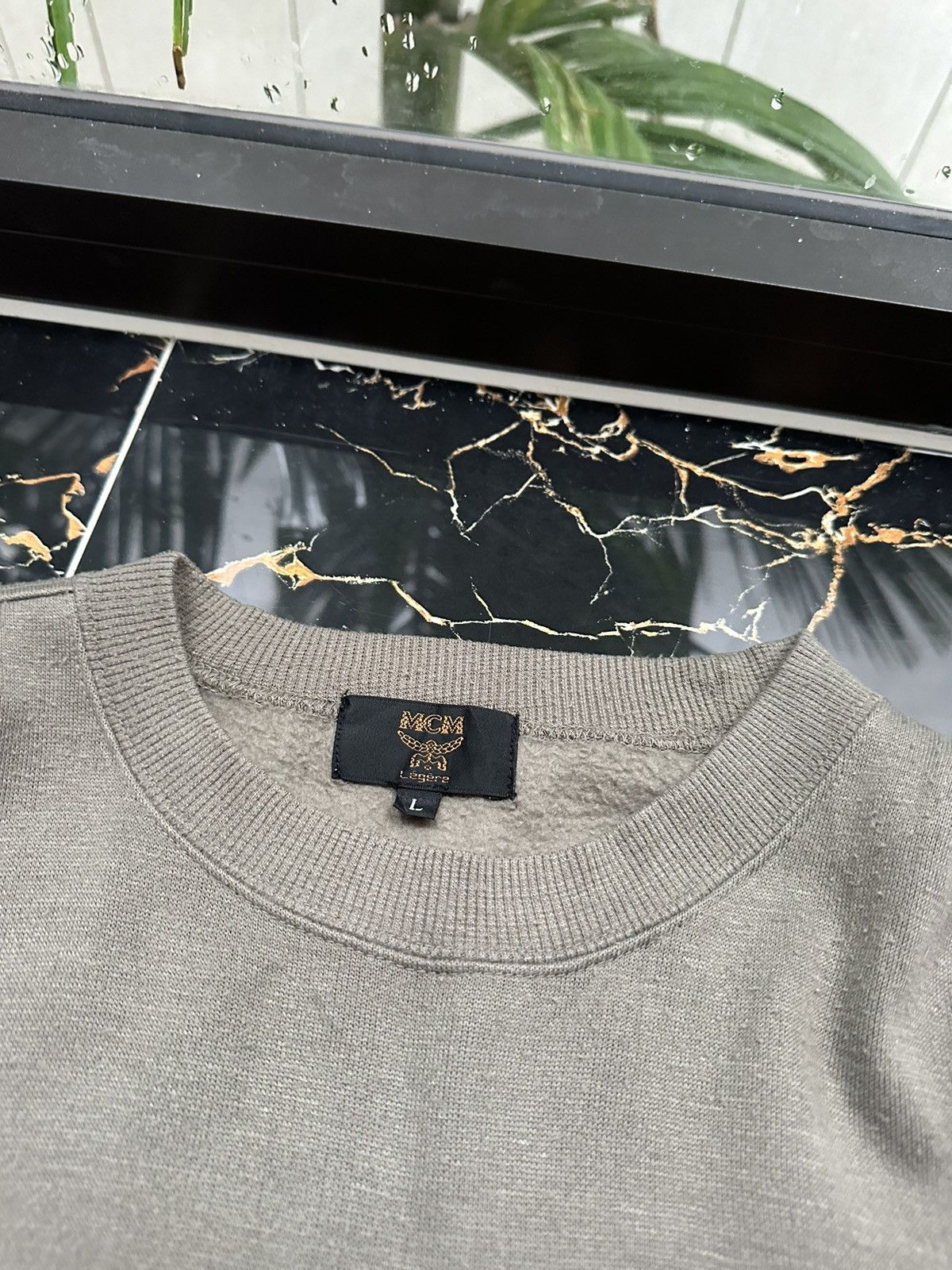 MCM × Vintage MCM LEGERE VINTAGE BIG LOGO LUXURY SWEATSHIRT Size US L / EU 52-54 / 3 - 6 Thumbnail