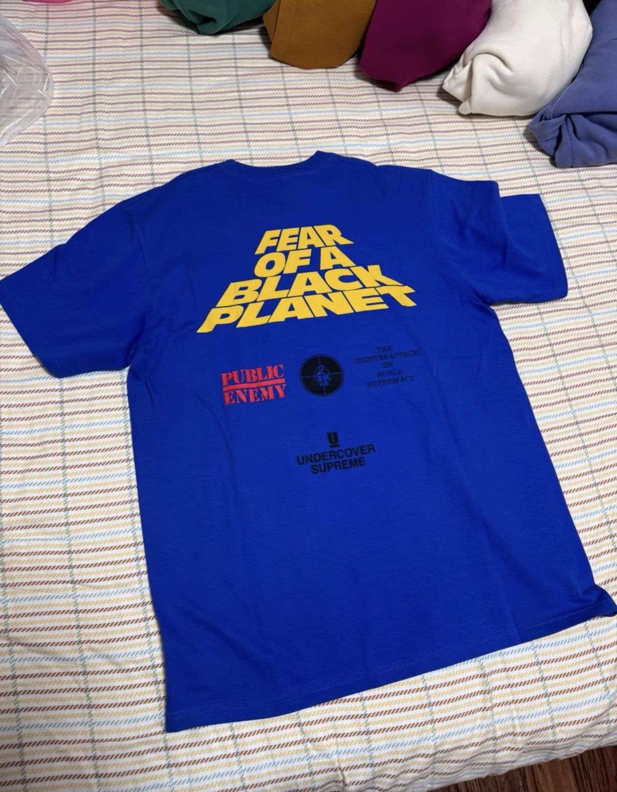 Supreme Supreme x Undercover Fear of a Black Planet Tee K21 Size US L / EU 52-54 / 3 - 4 Thumbnail