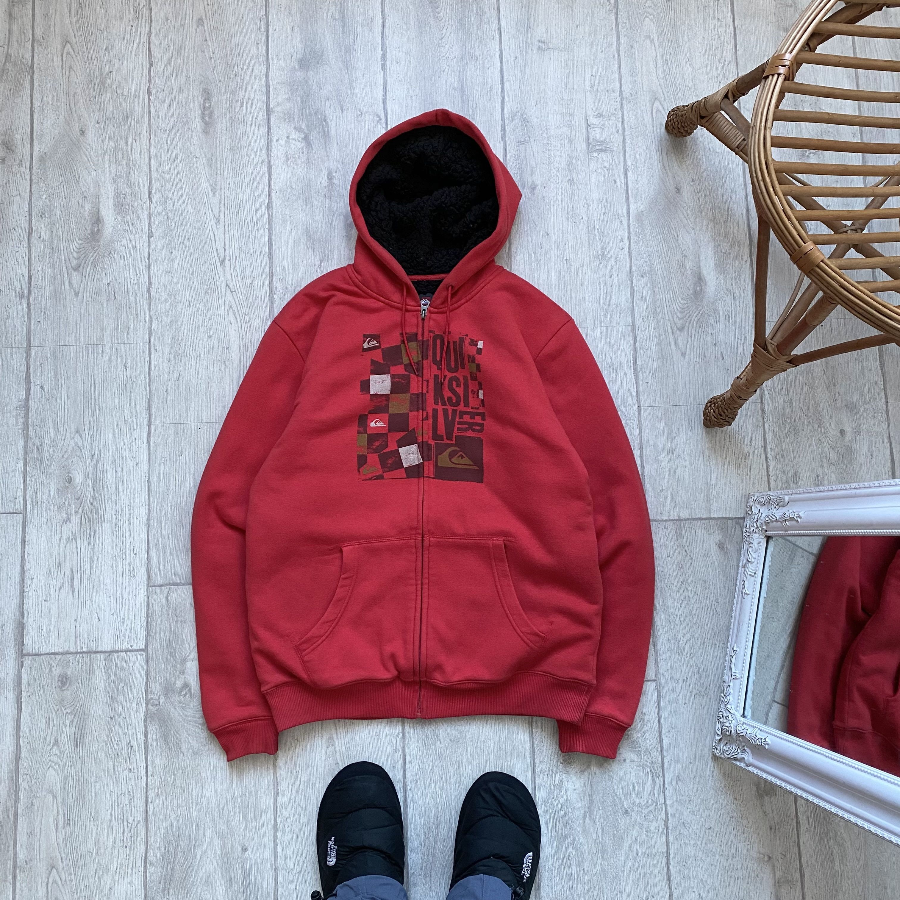 If Six Was Nine Vintage If6Was9 2000s Quicksilver Fur Hoodie Jacket Y2K Size US L / EU 52-54 / 3 - 2 Thumbnail