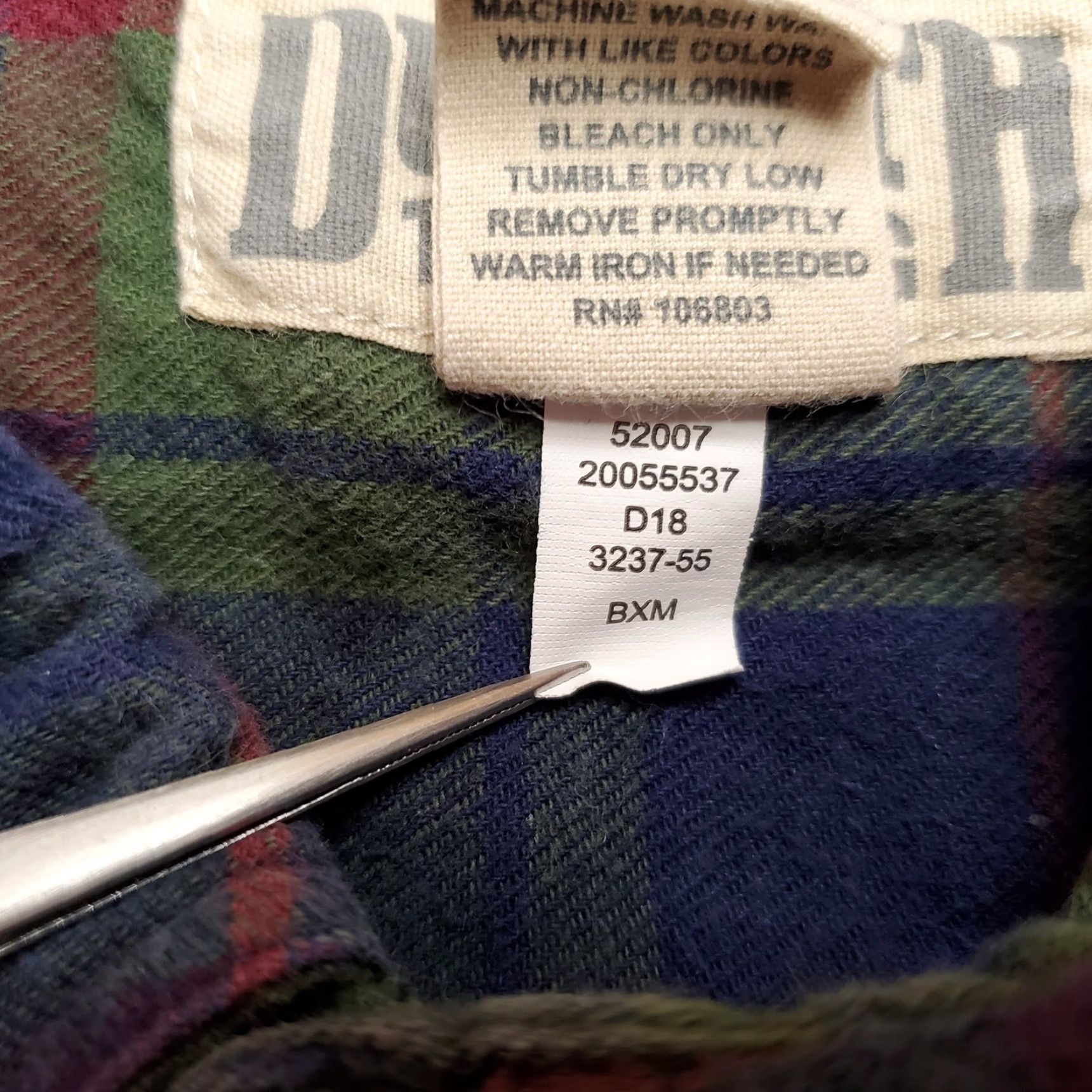 Vintage VINTAGE Duluth Trading Shirt Men L Red Green Blue Plaid Flannel Outdoor Casual Cabin Size US L / EU 52-54 / 3 - 4 Thumbnail