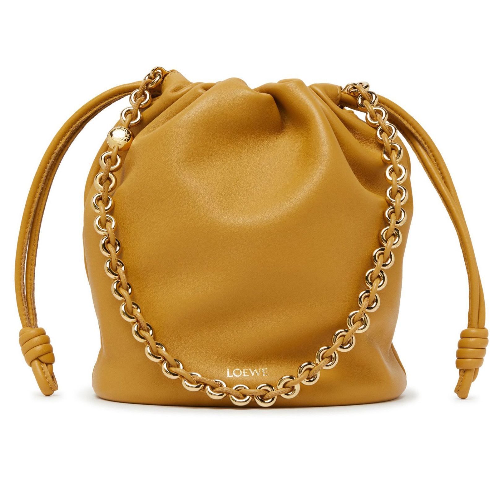 LOEWE Flamenco Sahara Purse Bucket Bag New & Authentic